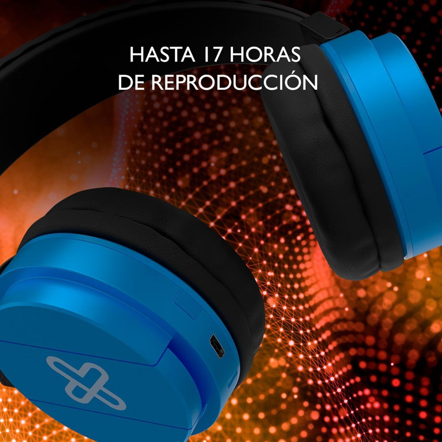 Audifonos BT c/mic auto 16 hrs Fury pro Klip xtreme KWH-001 azul-2