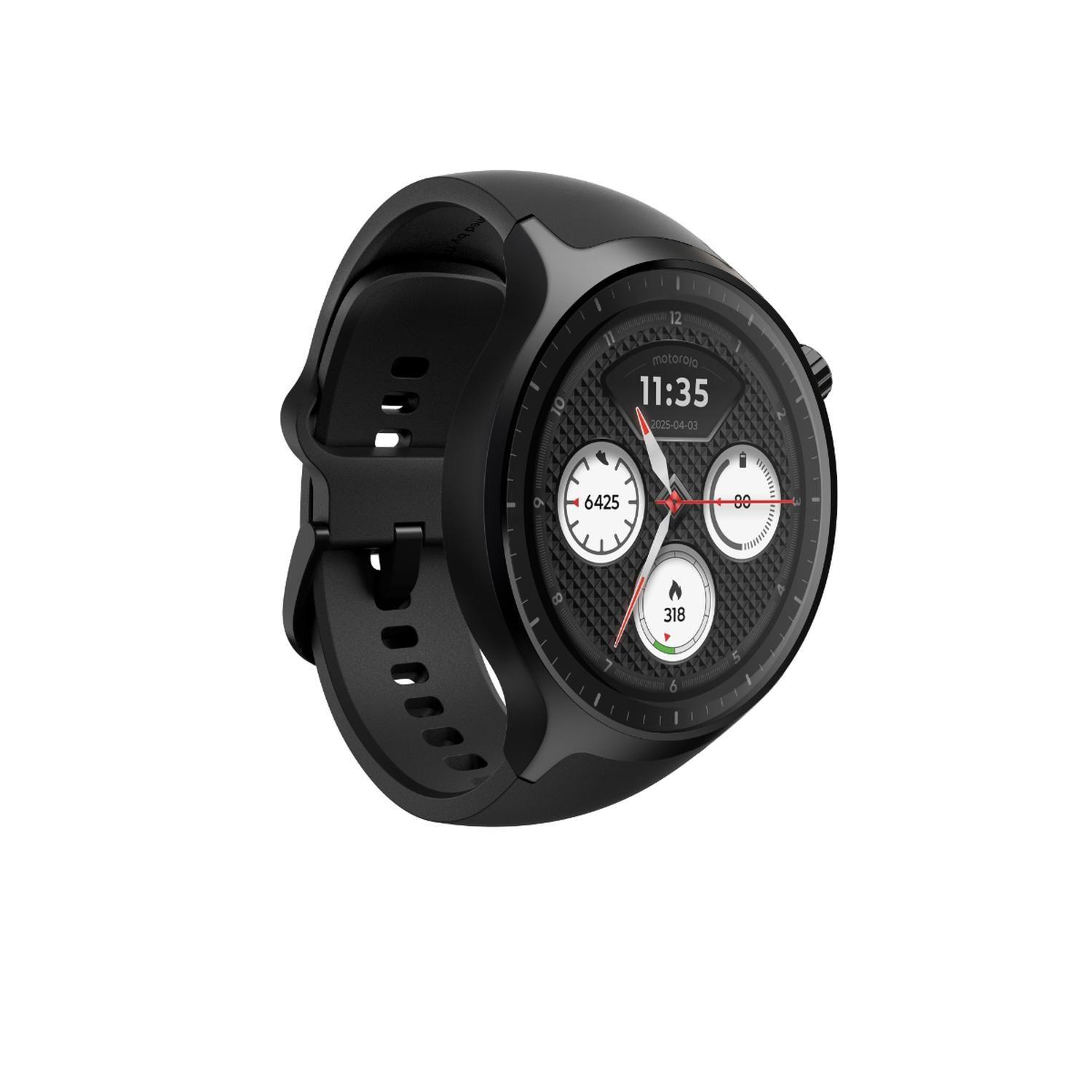 Motorola Moto Watch negro silicona-2