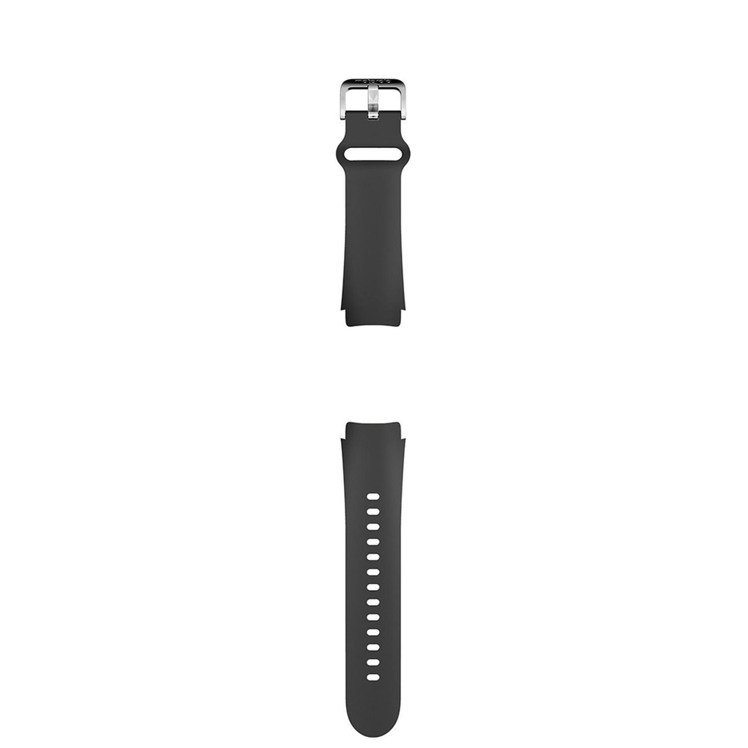 Motorola Moto Watch negro silicona-6