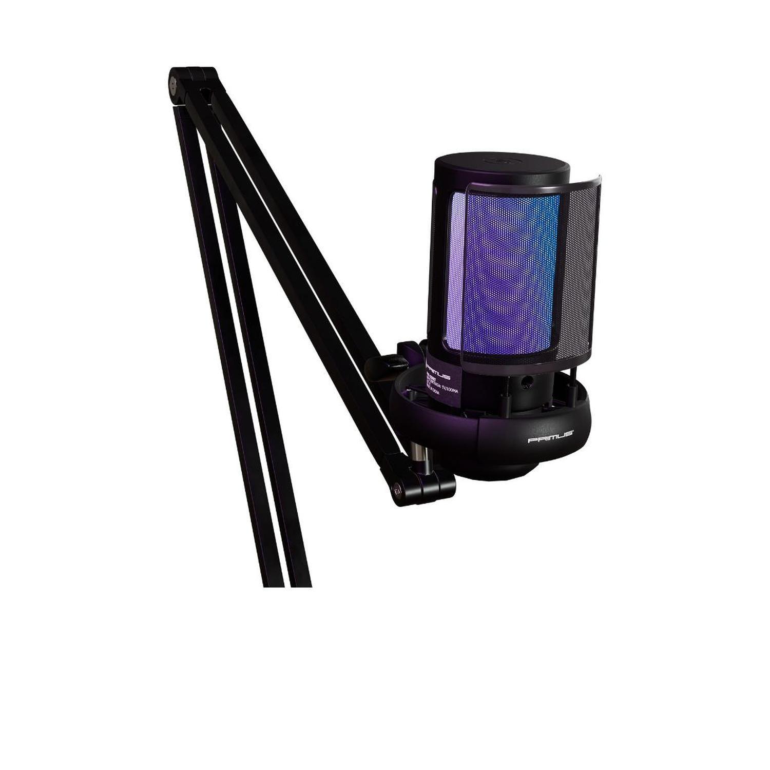Micrófono Streaming Primus Kit con Brazo PMI-150KT-0