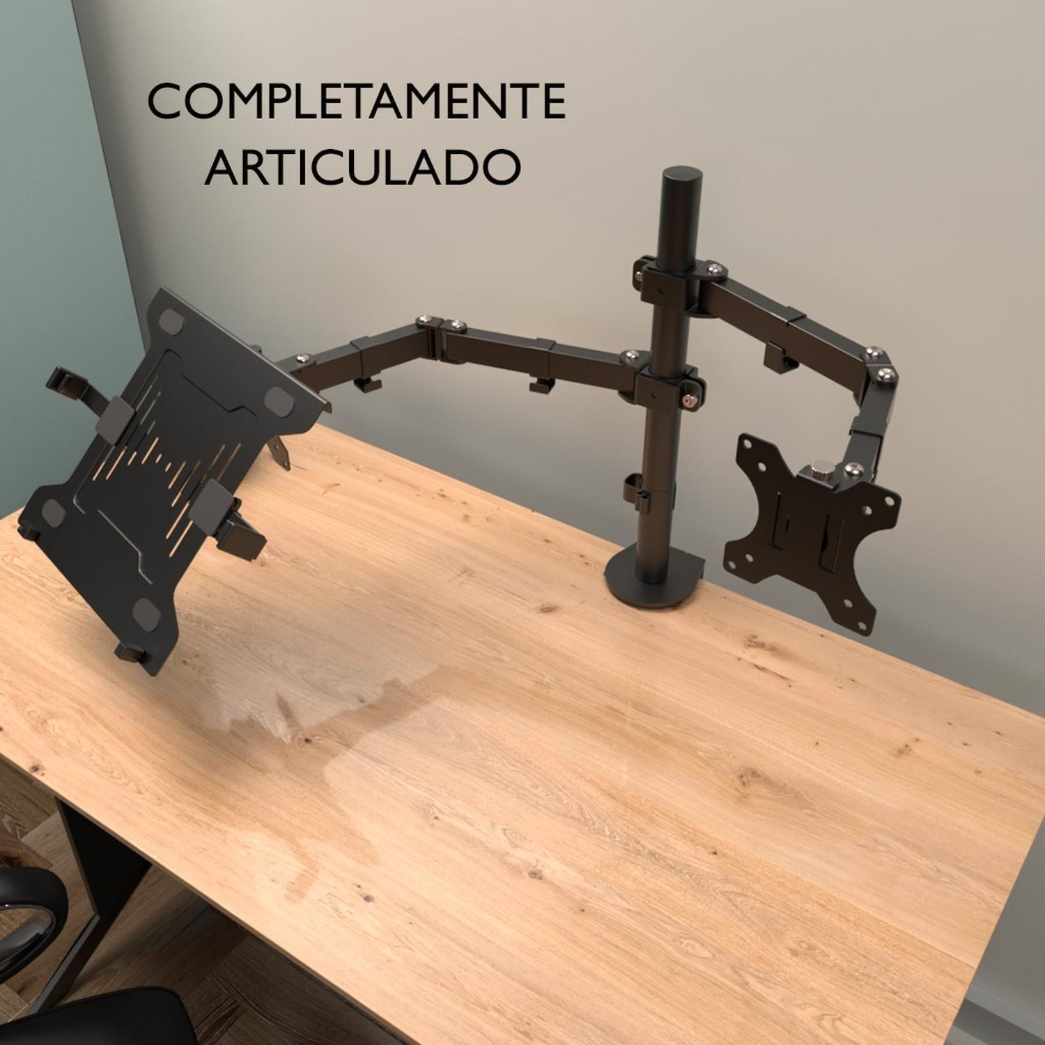 Soporte monitor y notebook 13" a 32" Klip Xtreme KMM-301-3