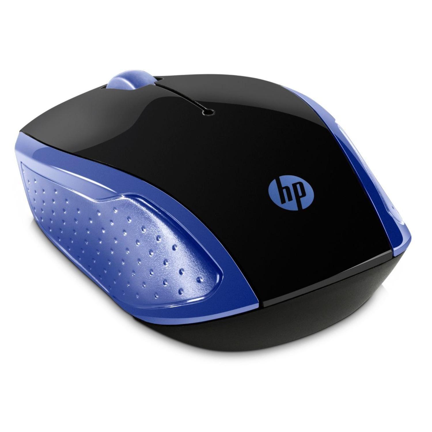 Mouse HP 200 Inalambrico Azul Marino-1