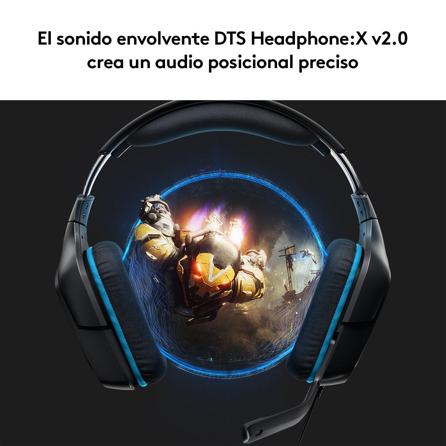 Audifono Gamer Logitech G432-2