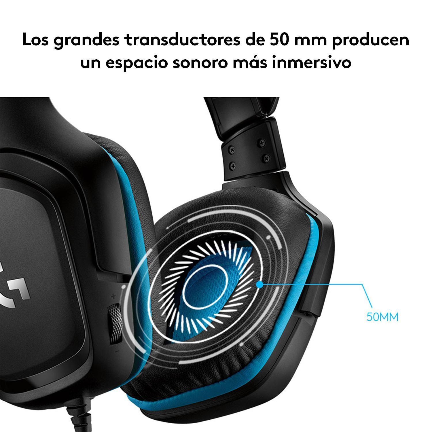 Audifono Gamer Logitech G432-3