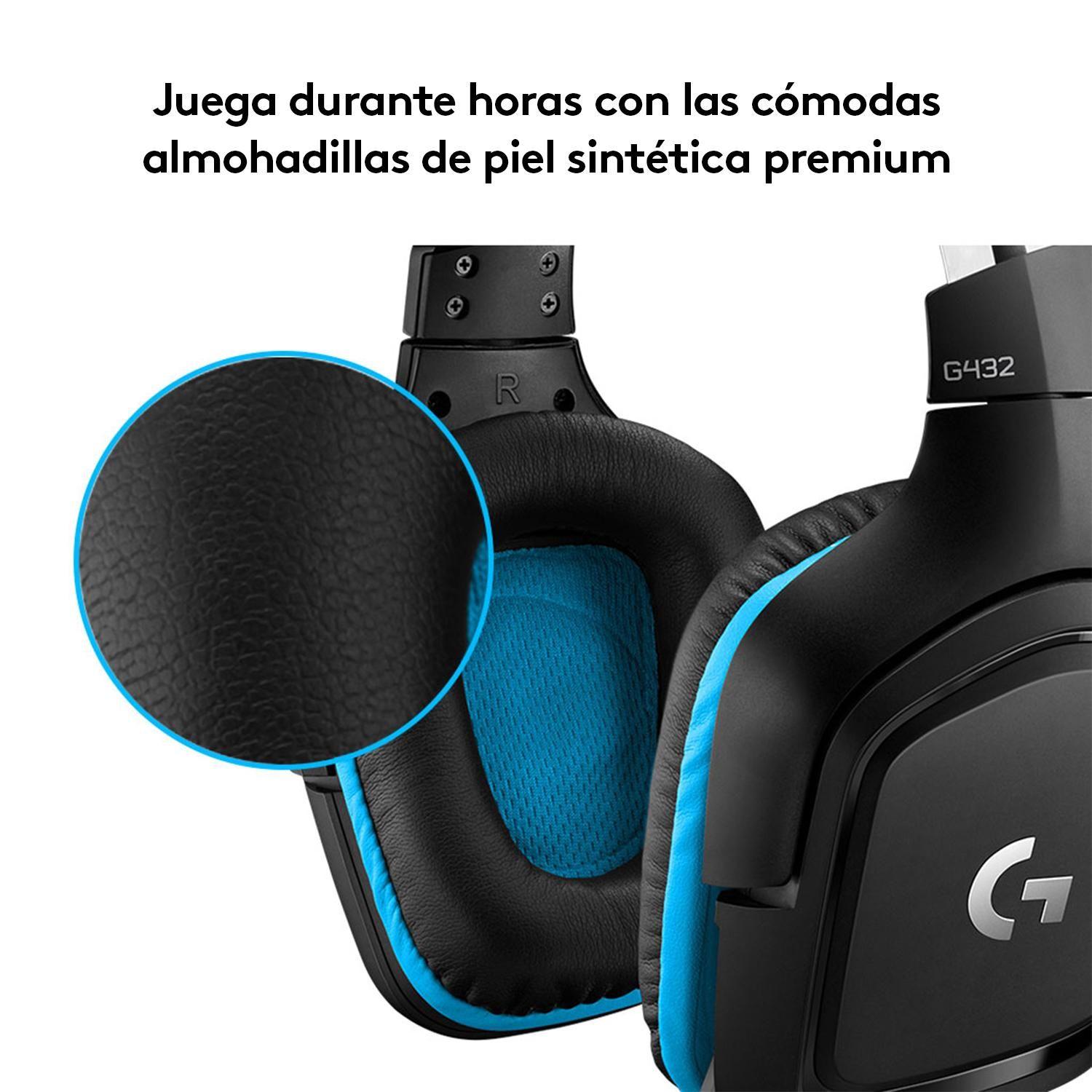 Audifono Gamer Logitech G432-4