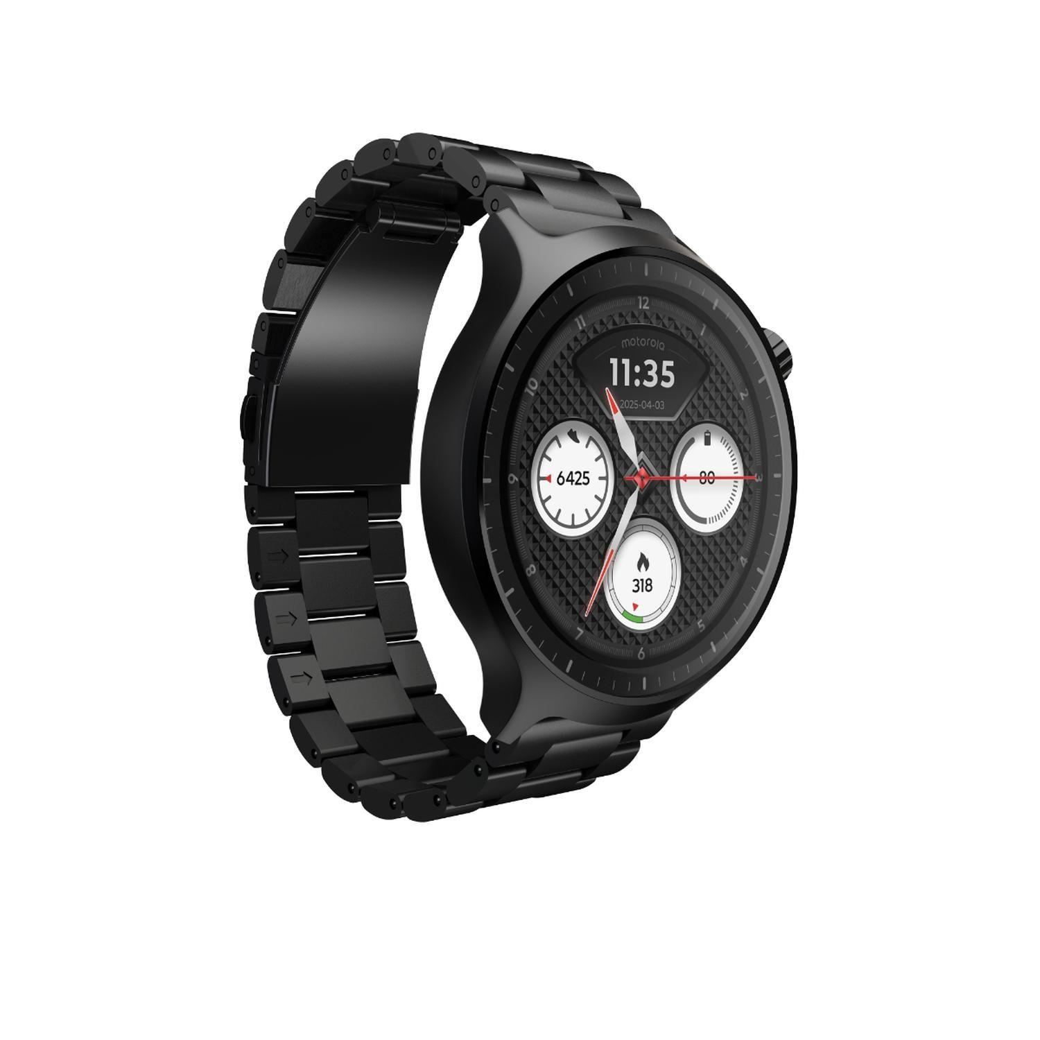 Motorola Moto watch negro metalico-2