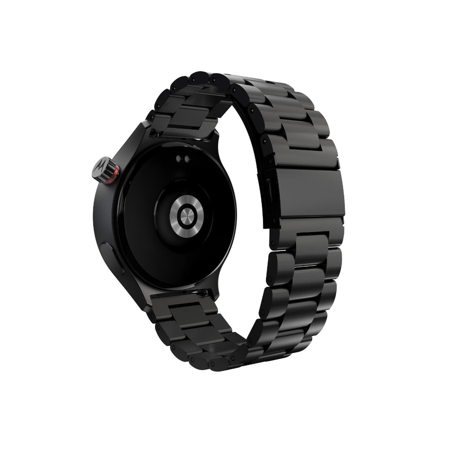 Motorola Moto watch negro metalico-3