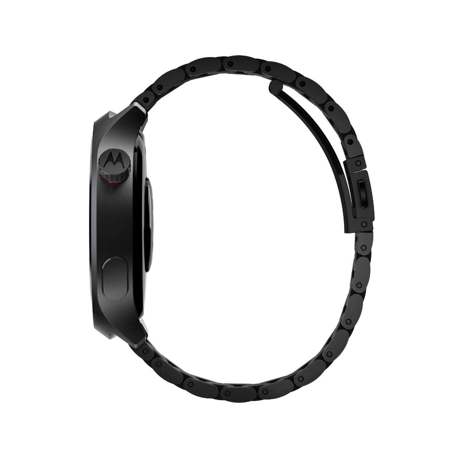 Motorola Moto watch negro metalico-4