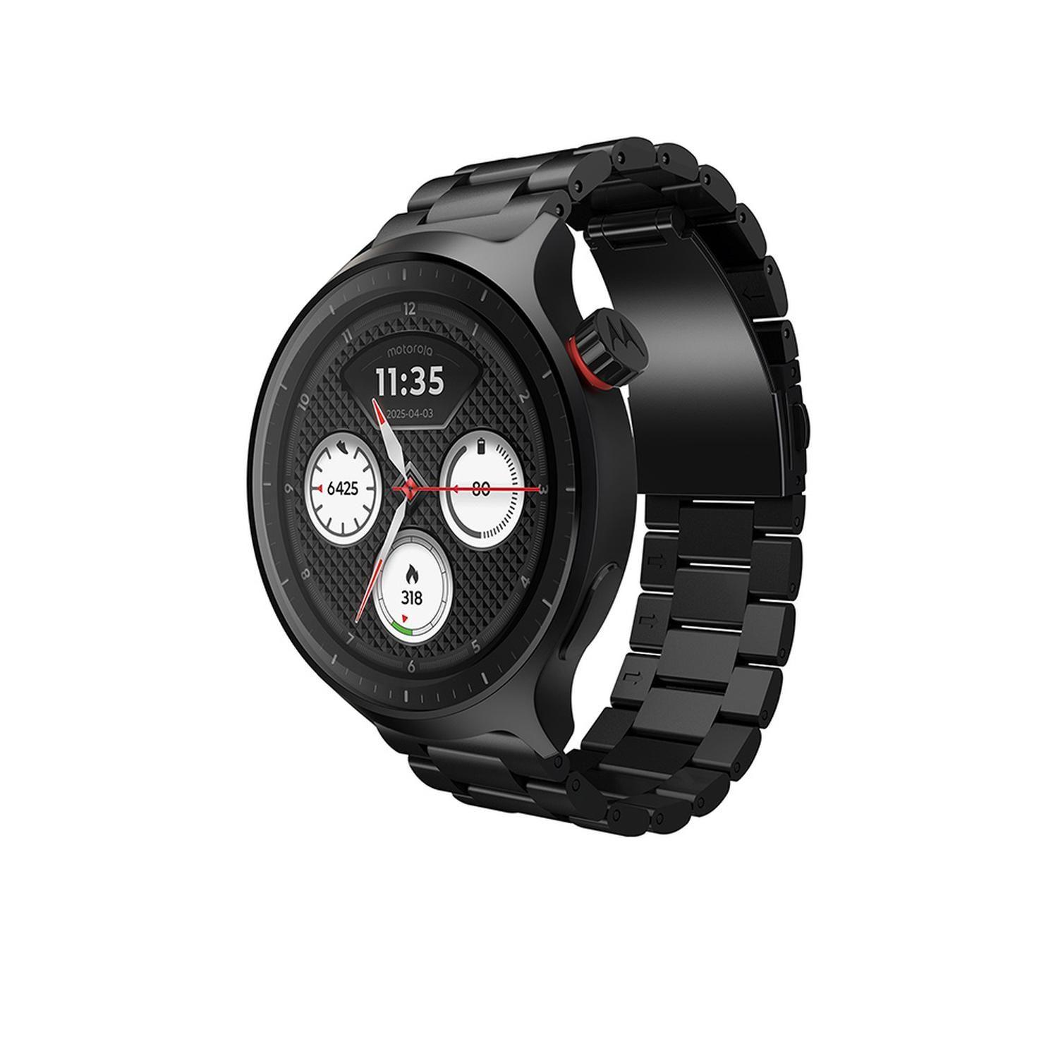 Motorola Moto watch negro metalico-2