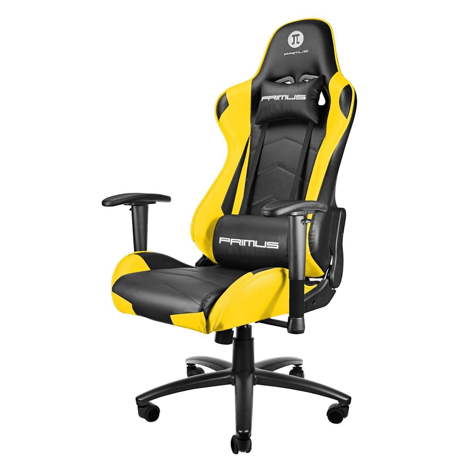 Silla Gamer Primus Gaming THRÓNOS100T amarillo-0