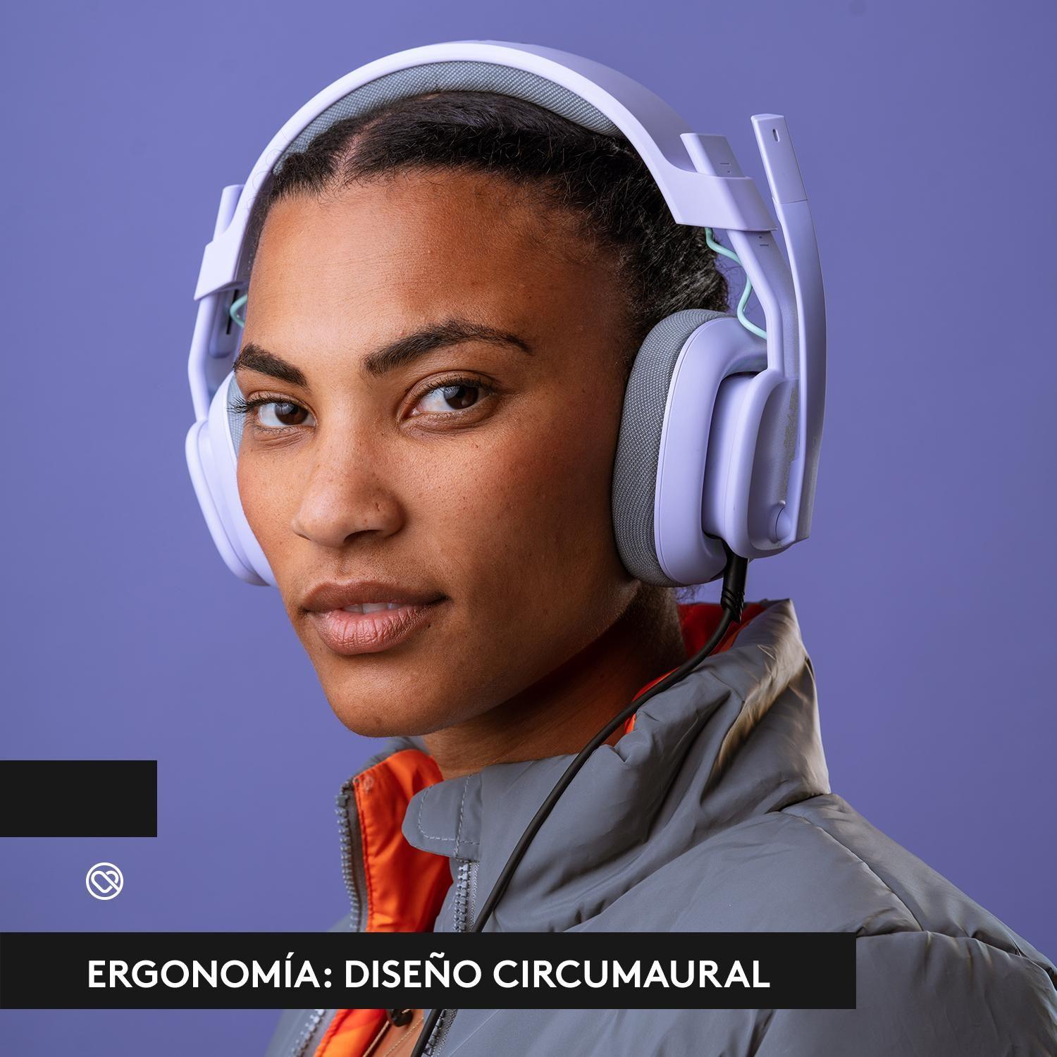 Audifono Gamer Astro A10 Gen2 PC Lila-4