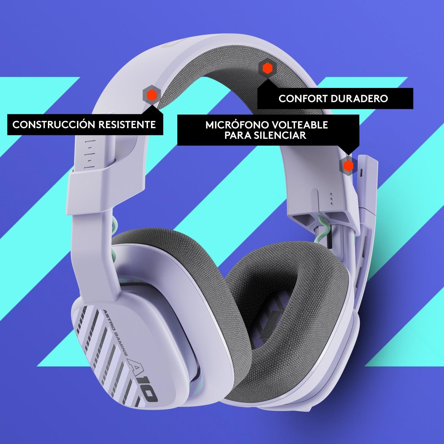 Audifono Gamer Astro A10 Gen2 PC Lila-6