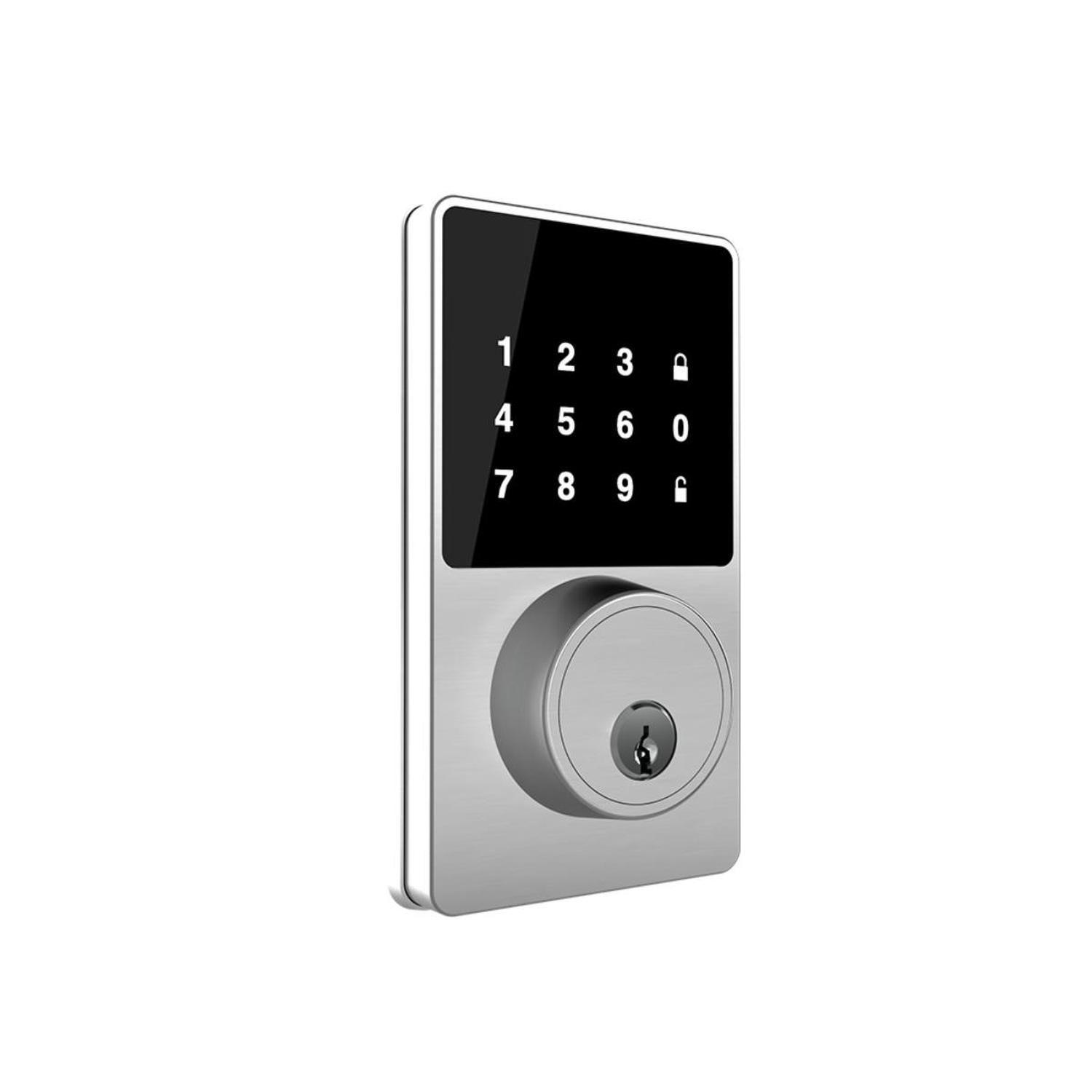 Nexxt Home NHS-D100 Smart Wifi doorlock stainless steel-0