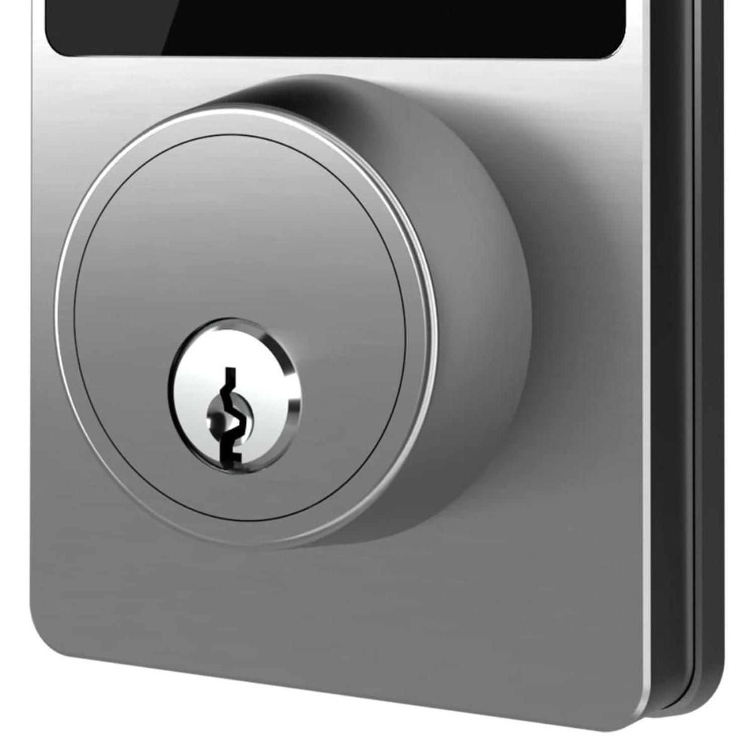 Nexxt Home NHS-D100 Smart Wifi doorlock stainless steel-2