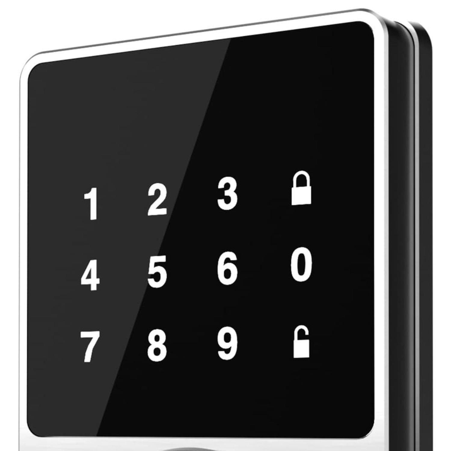 Nexxt Home NHS-D100 Smart Wifi doorlock stainless steel-3