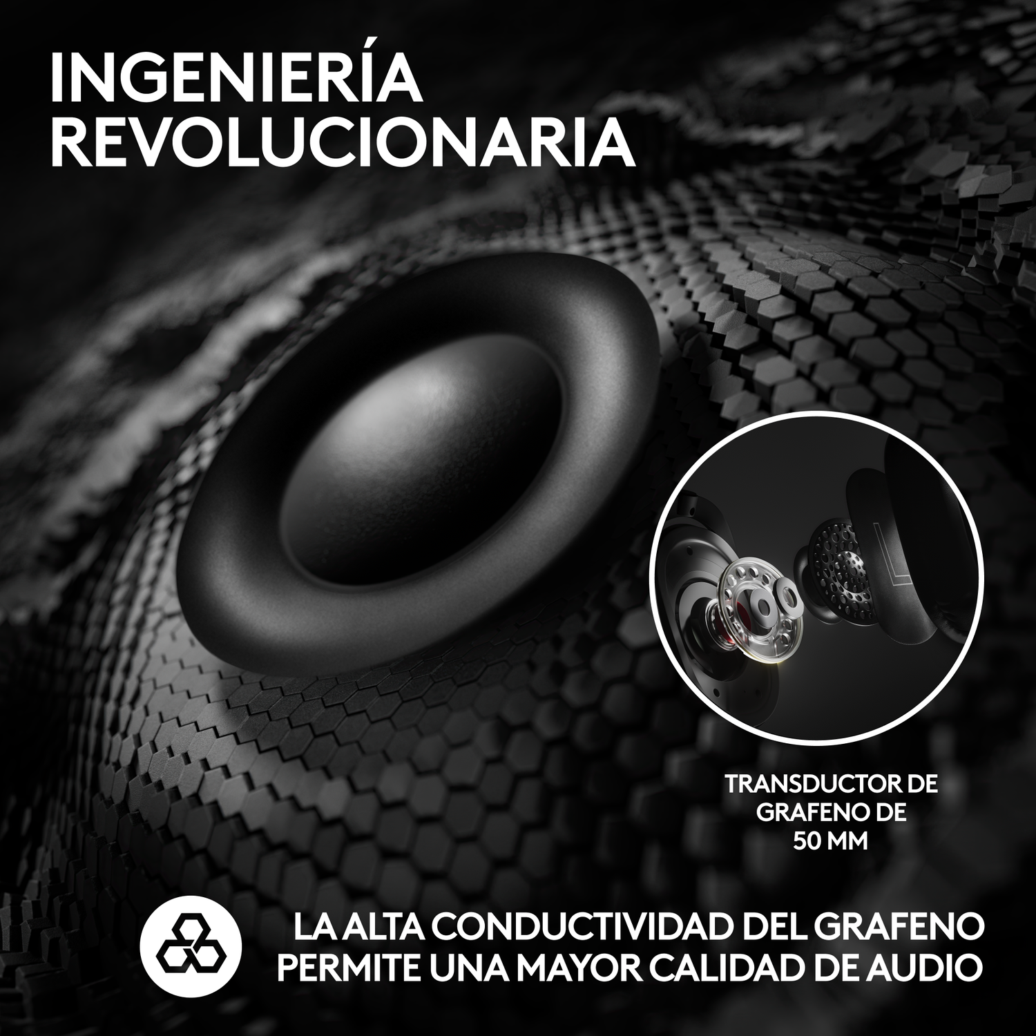 Audifono Gamer Inalambrico Logitech G PRO X 2 Lightspeed Negro-3