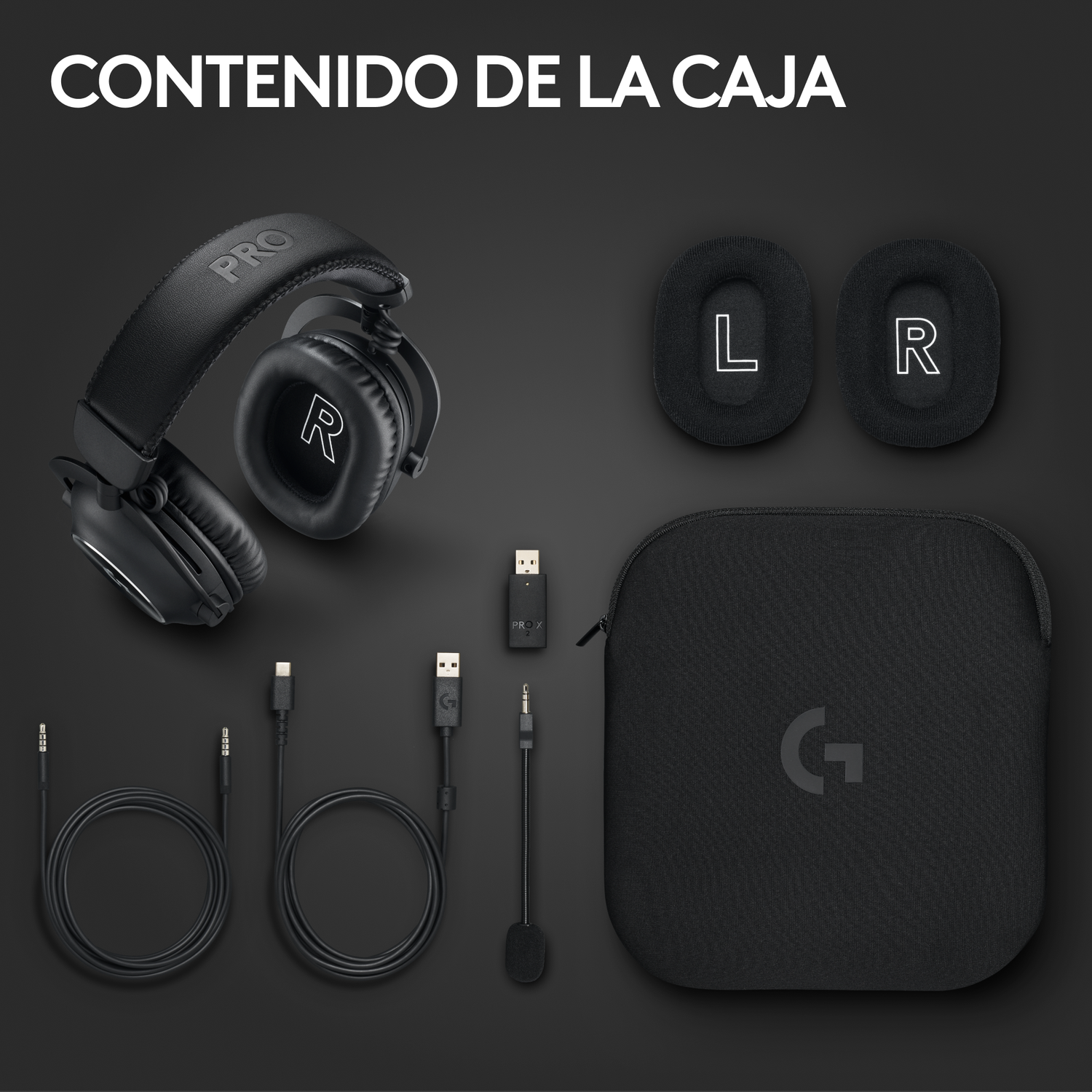 Audifono Gamer Inalambrico Logitech G PRO X 2 Lightspeed Negro-9