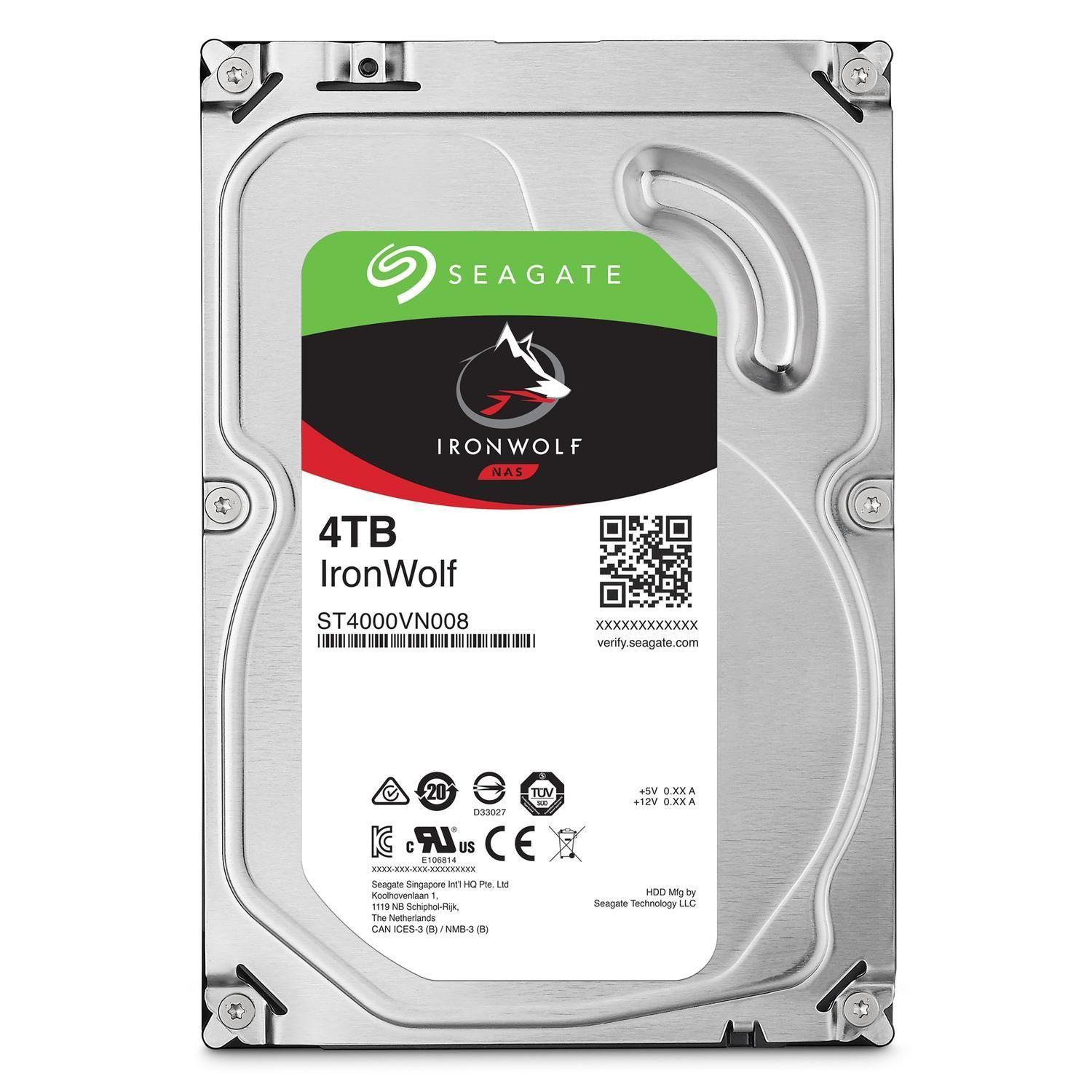 Disco Duro Interno Seagate 4TB IronWolf Pro 3.5" NAS-1