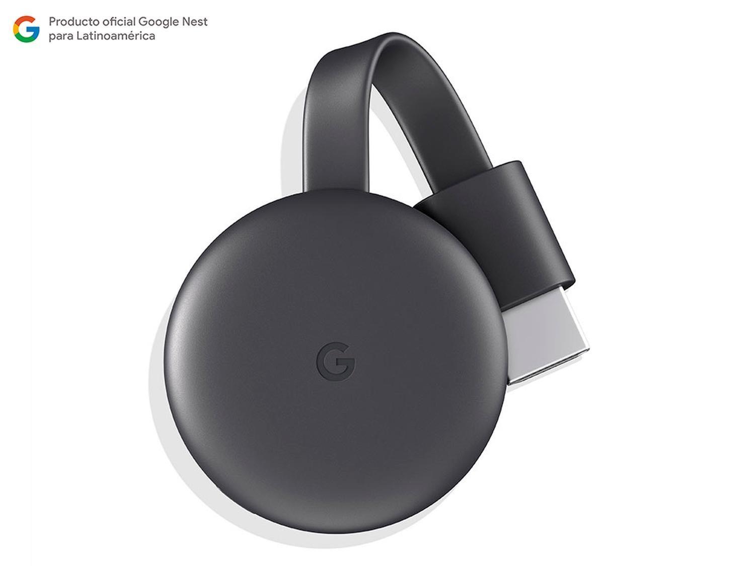 Google Chromecast 3 Negro Versión Chile-1