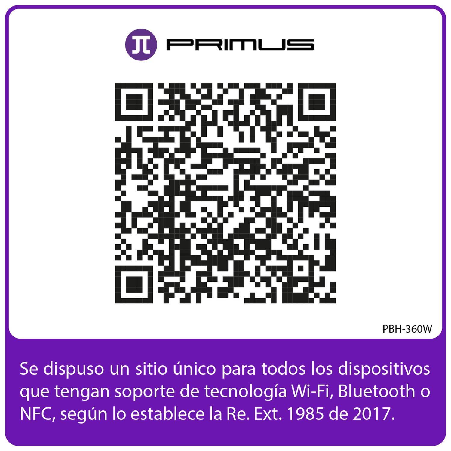 Audifionos Gamer inalambricos Primus 2.4ghz Dongle Blanco-5