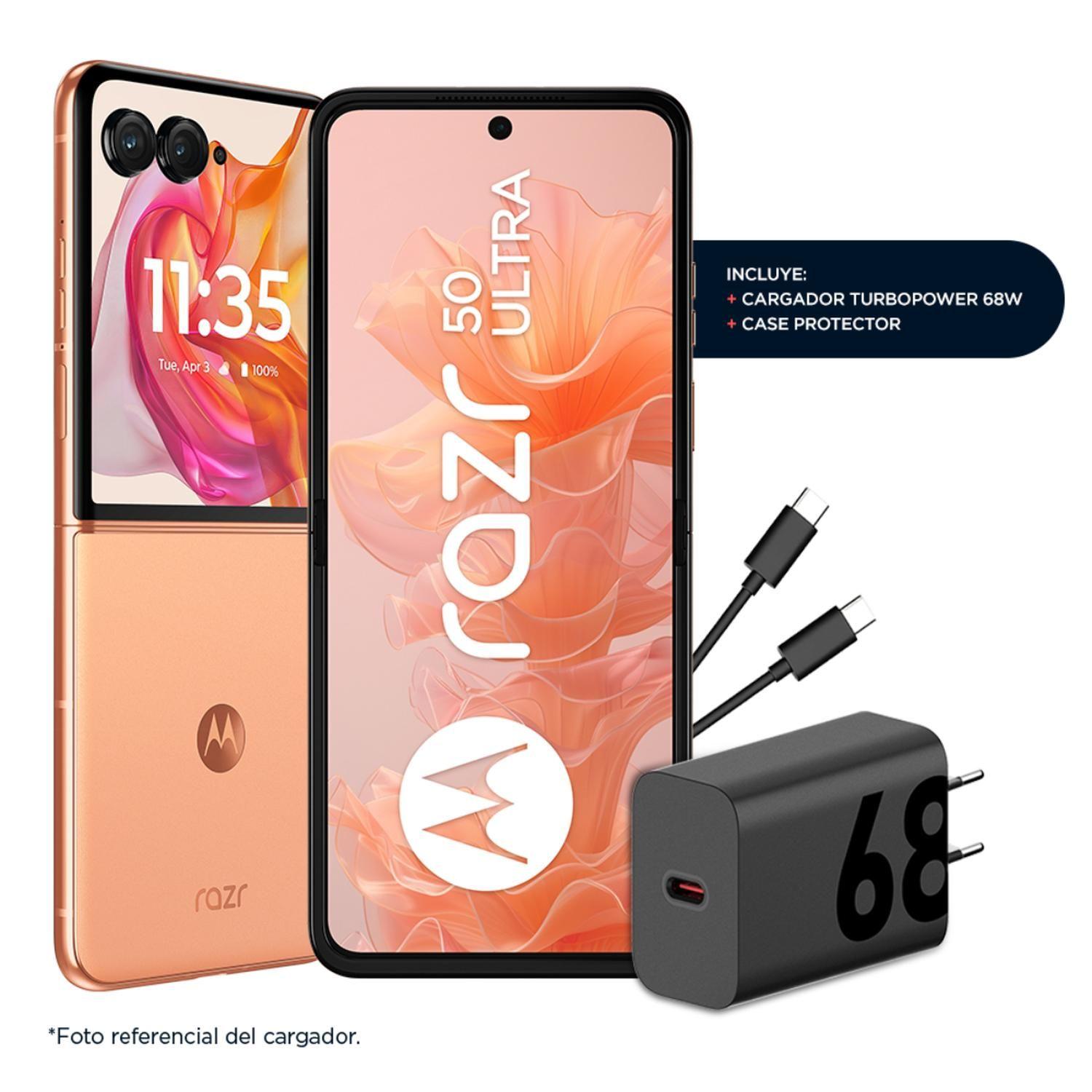 Motorola Razr 50 Ultra Peach Fuzz 12+512GB + Motobuds+ sound-3