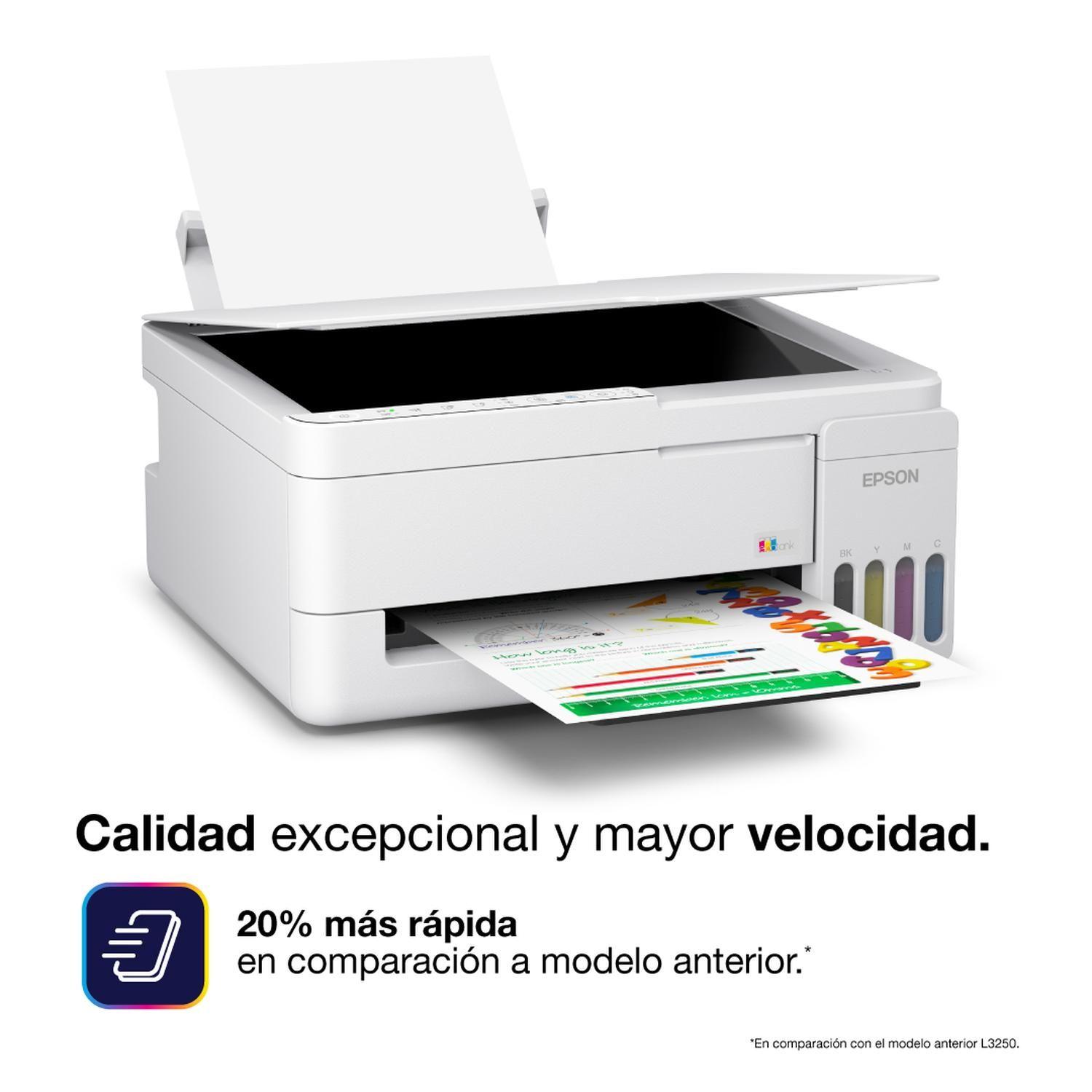 Impresora Epson Ecotank Wifi L3352 Blanco-2