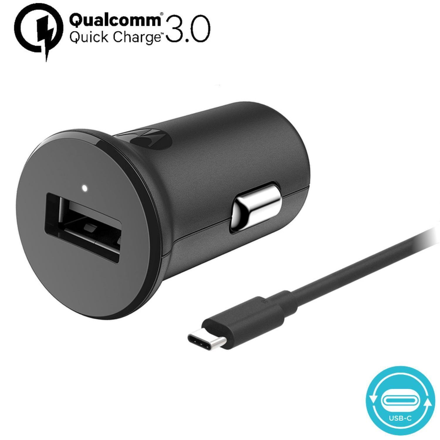 CARGADOR AUTO MOTOROLA TURBO POWER 15W SJV 100-C-1