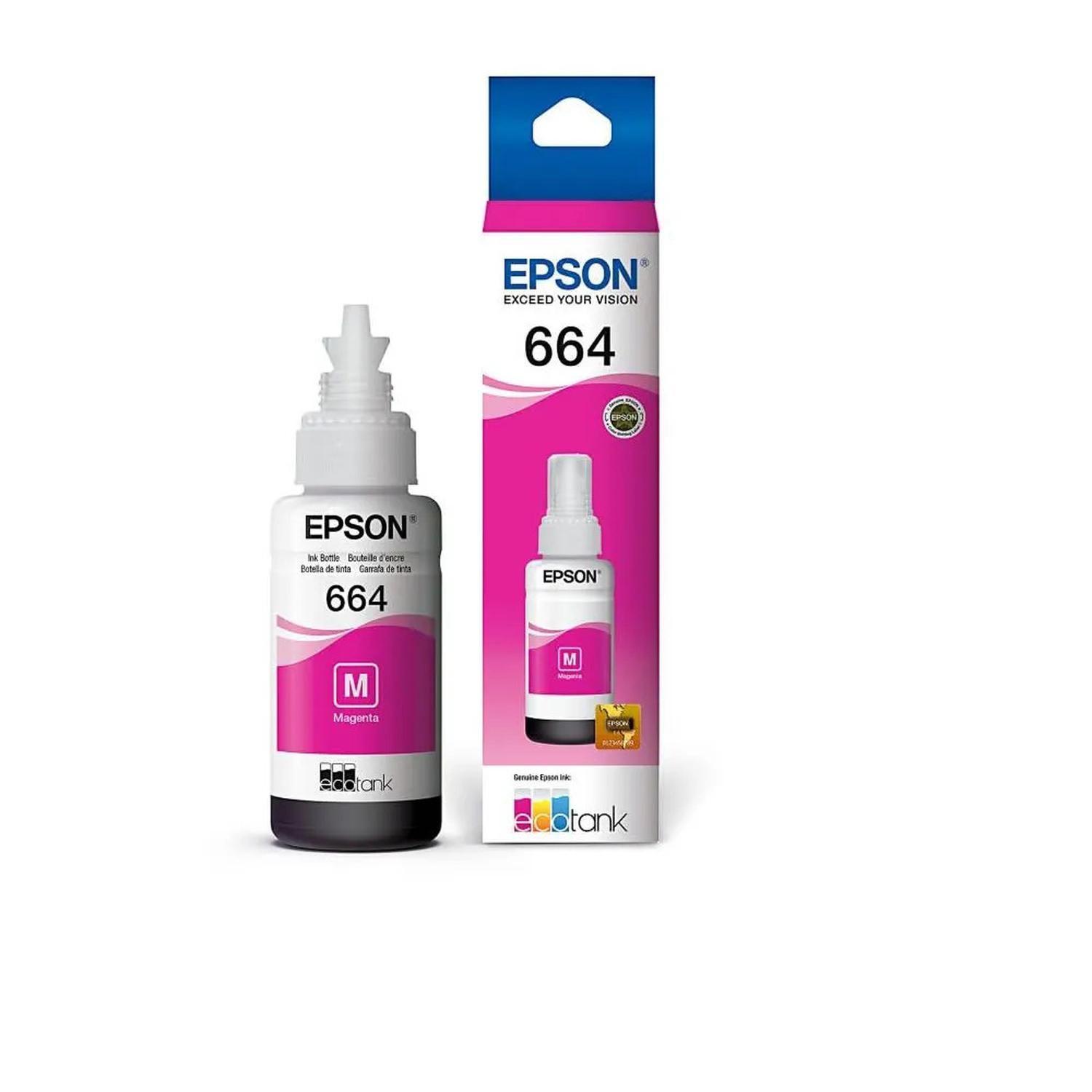 Botella de tinta EPSON Magenta T664-2