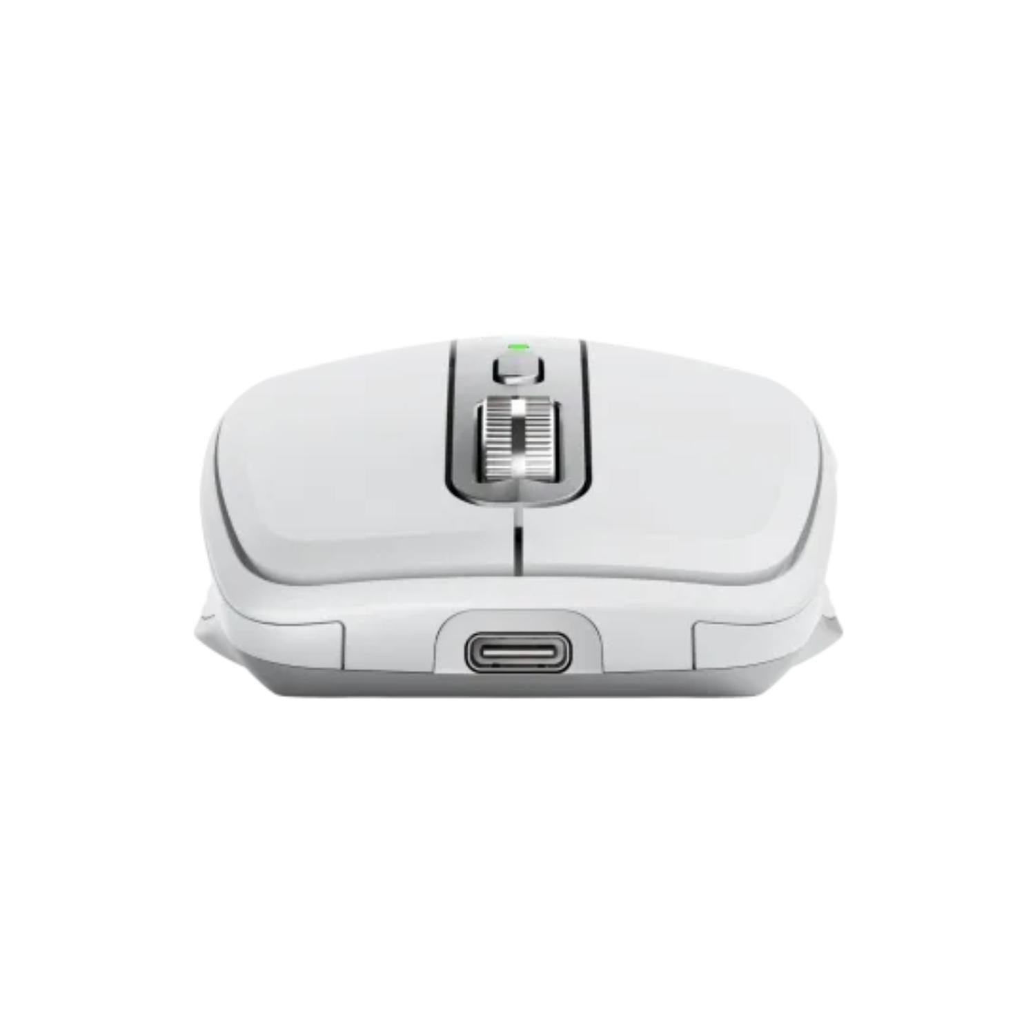 Mouse Bluetooth Logitech MX Anywhere 3s Gris palido-2