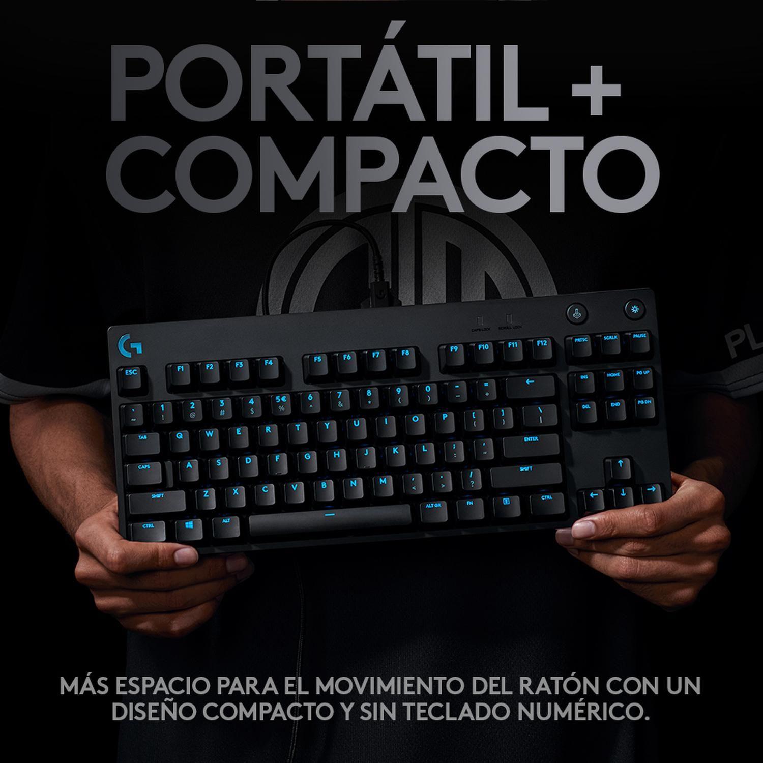 Logitech G Pro Mechanical Gaming Keyboard - Teclado - retroiluminación-3
