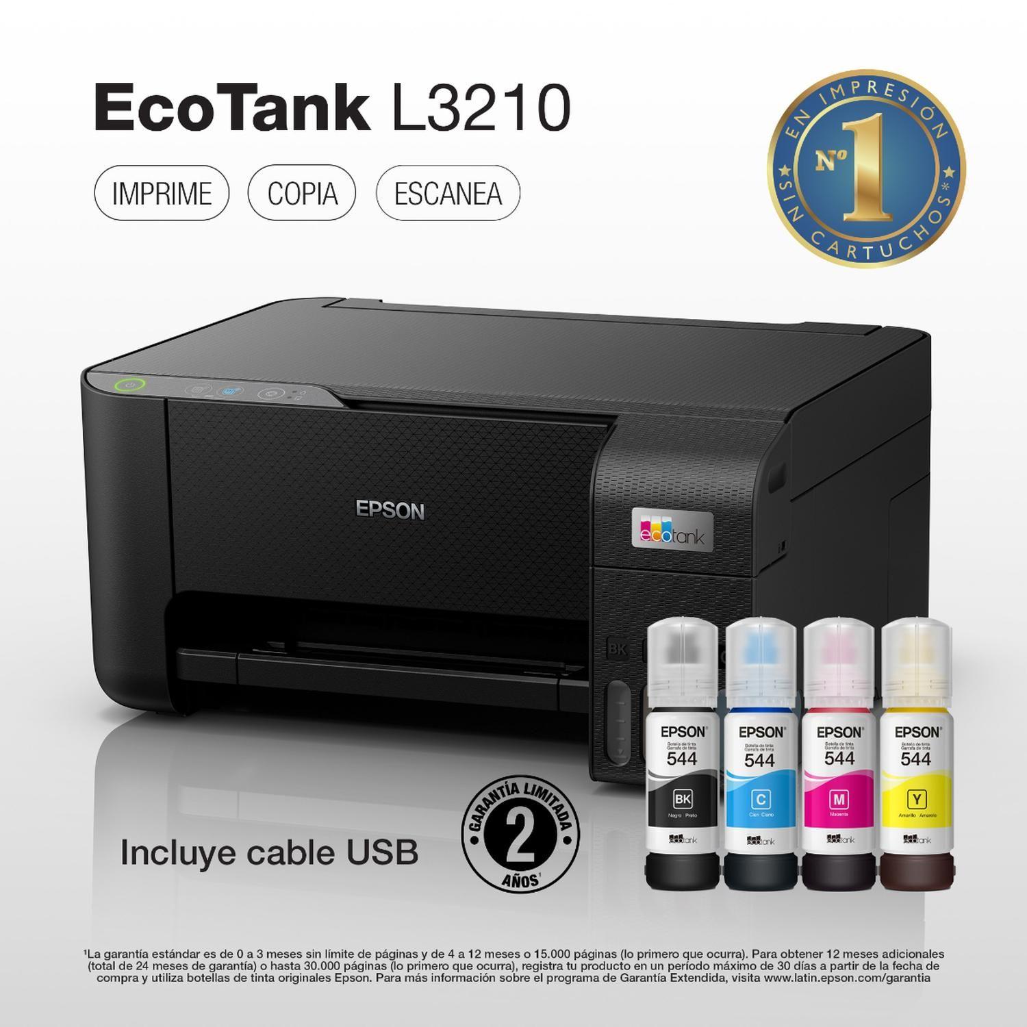 Impresora Multifuncional Epson EcoTank L3210-4
