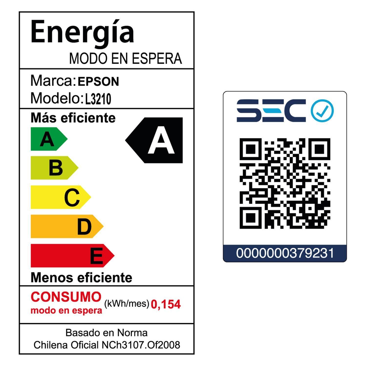 Impresora Multifuncional Epson EcoTank L3210-6