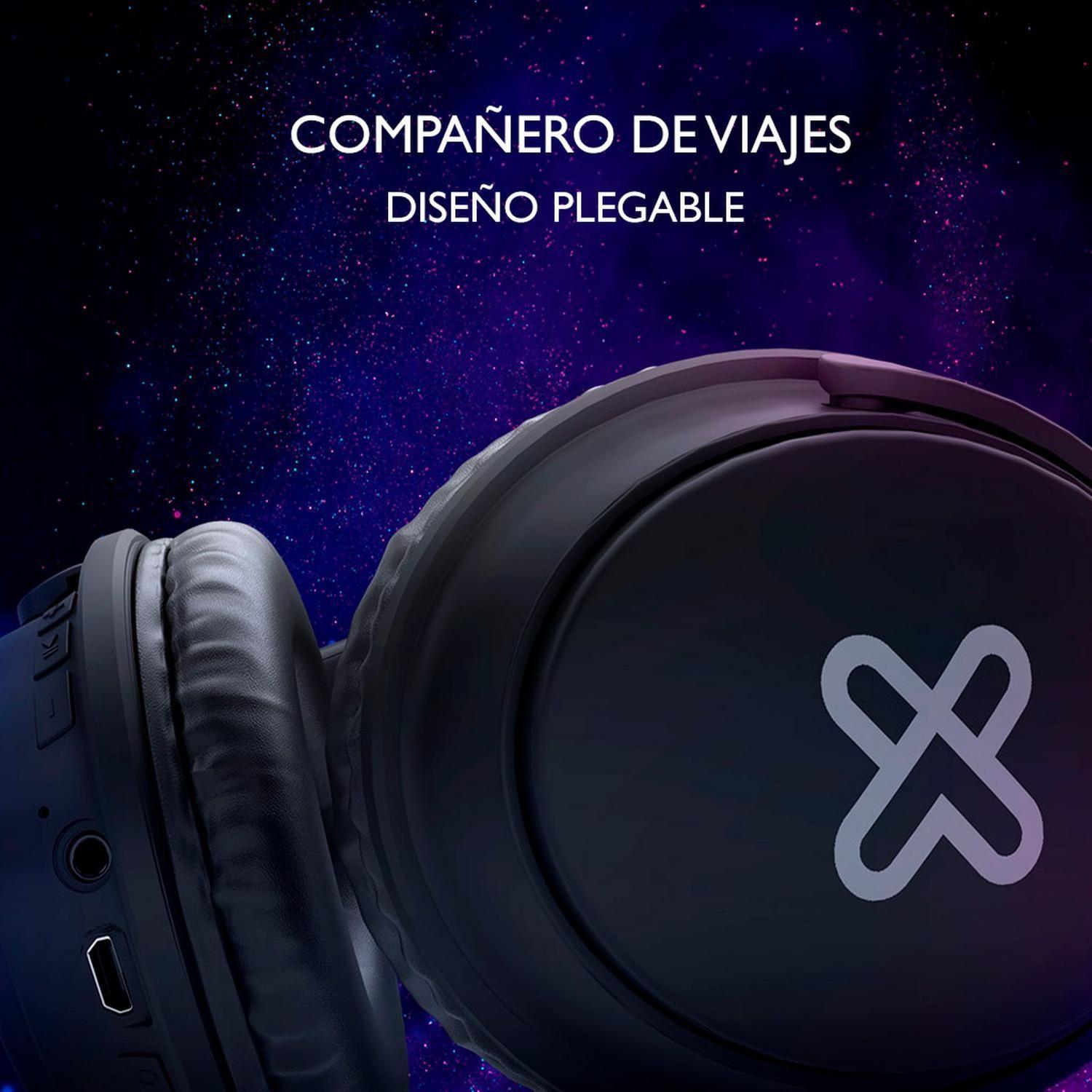 Audifonos BT c/mic auto10 hrs melodik Klip Xtreme KWH-050 negro-3