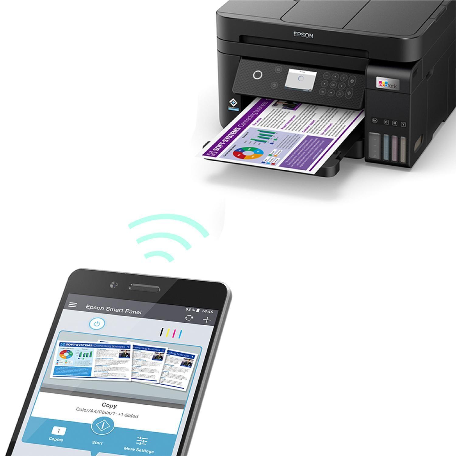 Impresora EPSON Multifuncional 3 en 1 EcoTank L6270 Wi-Fi-2