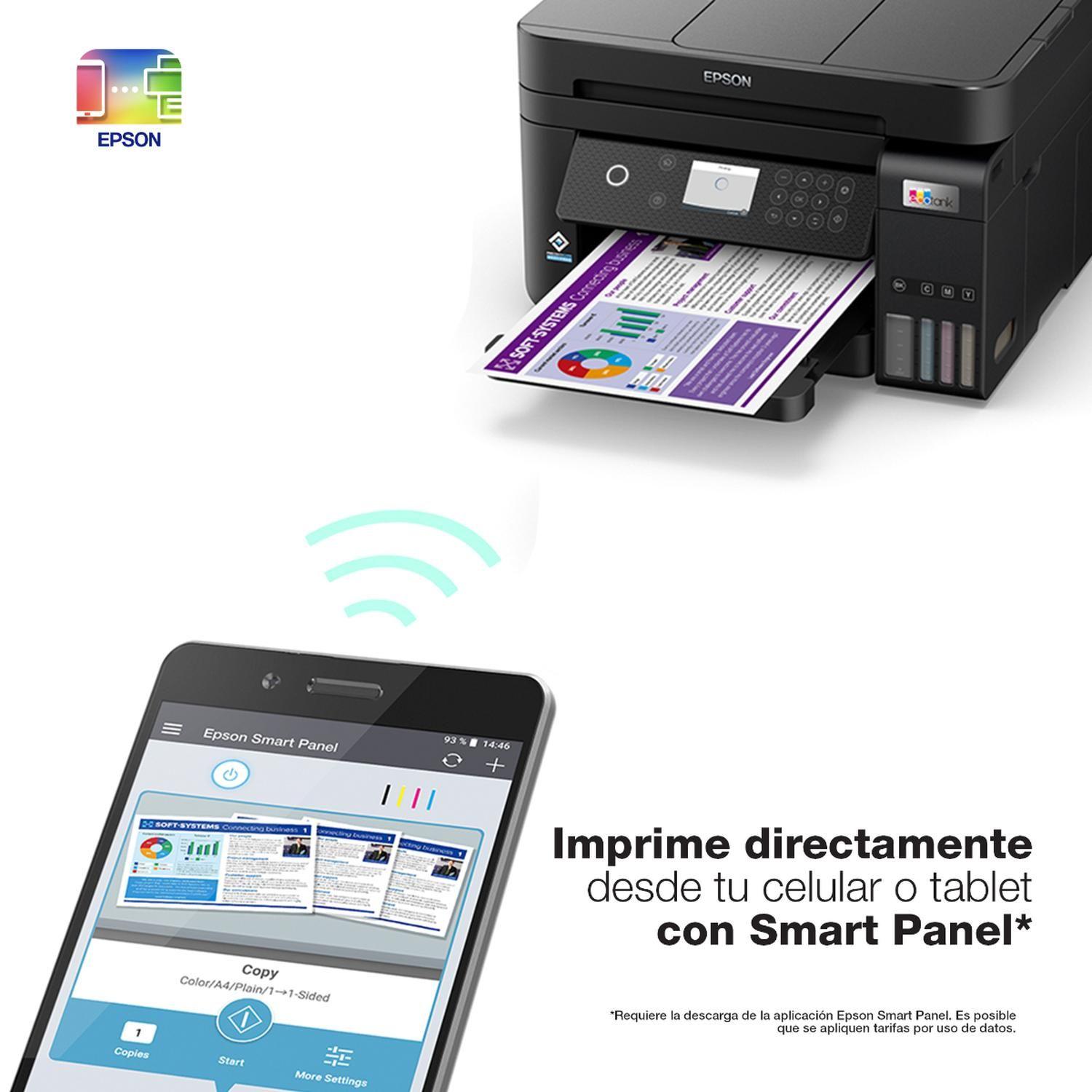 Impresora EPSON Multifuncional 3 en 1 EcoTank L6270 Wi-Fi-9