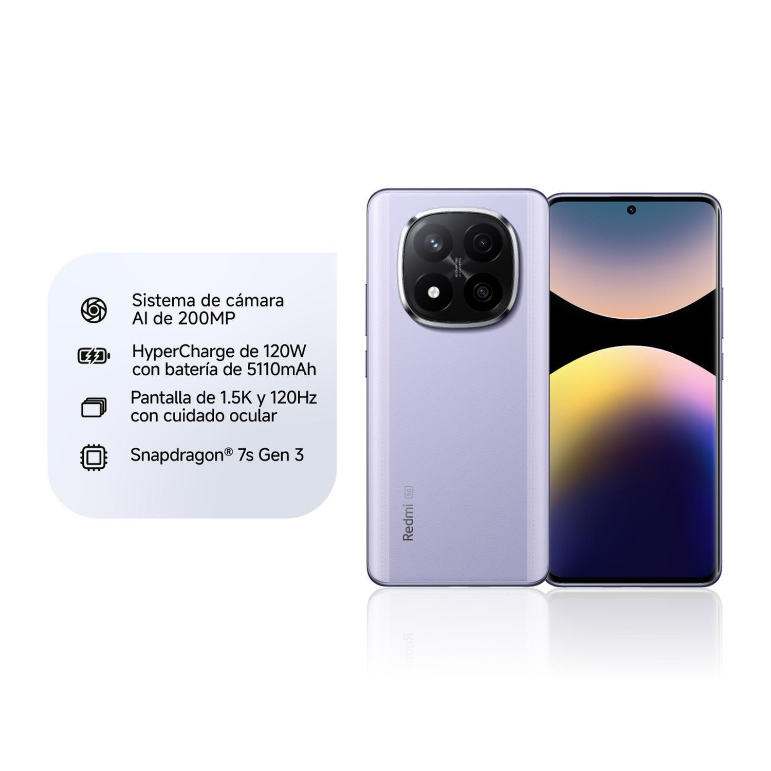 Celular Redmi Note 14 Pro+ 5G Purple 8GB RAM 256GB ROM-2