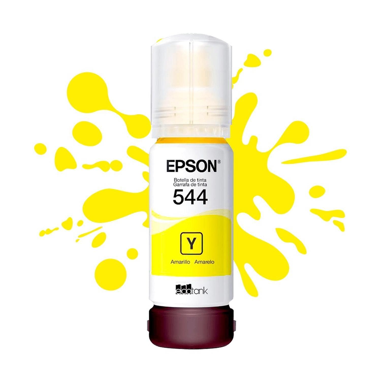 Botella De Tinta Epson T544 Amarilla-2
