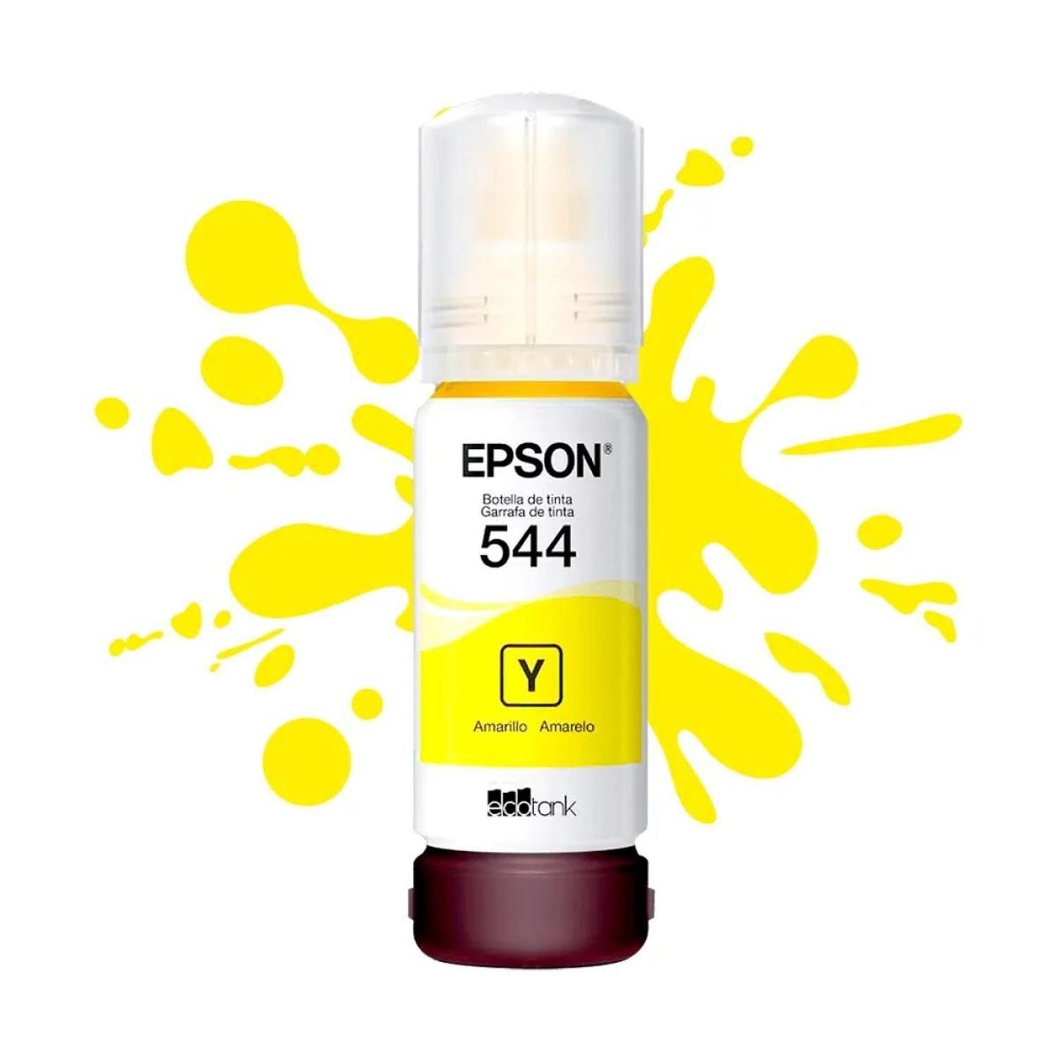 Botella De Tinta Epson T544 Amarilla-3