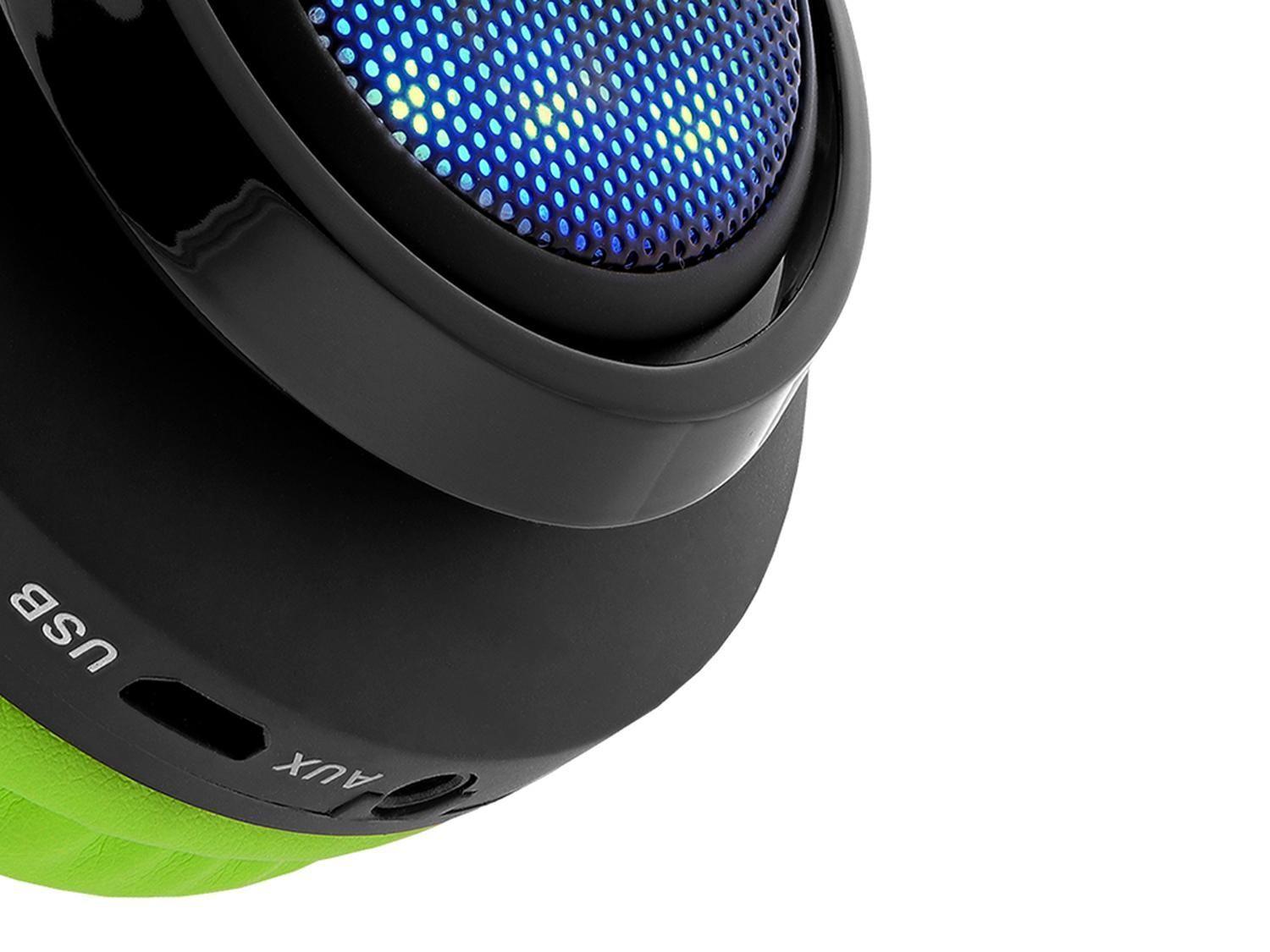 Audífono BT c/Mic c/Luz Aut 7hs Plegable KlipXtreme KHS-659-1