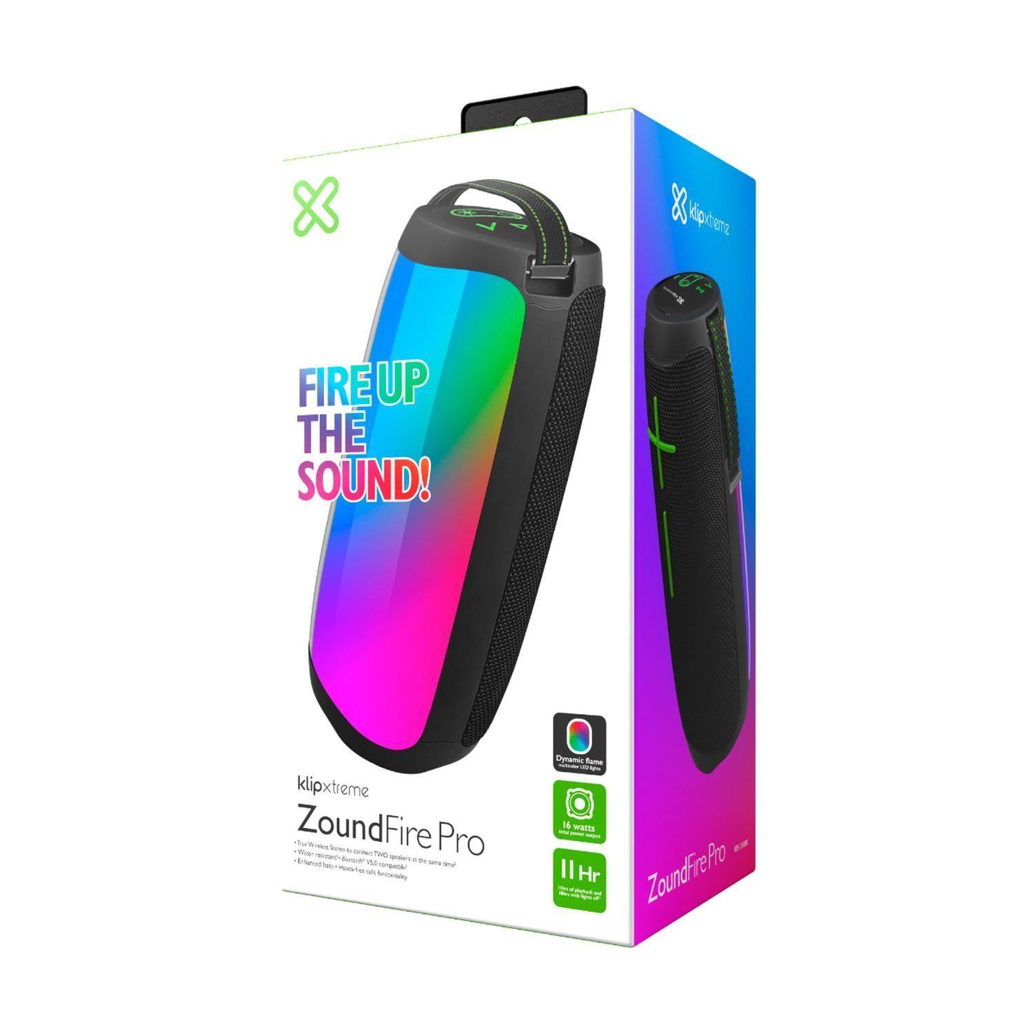 Parlante Portátil Klip Xtreme Zoundfire Pro Bluetooth KBS-350BK-8