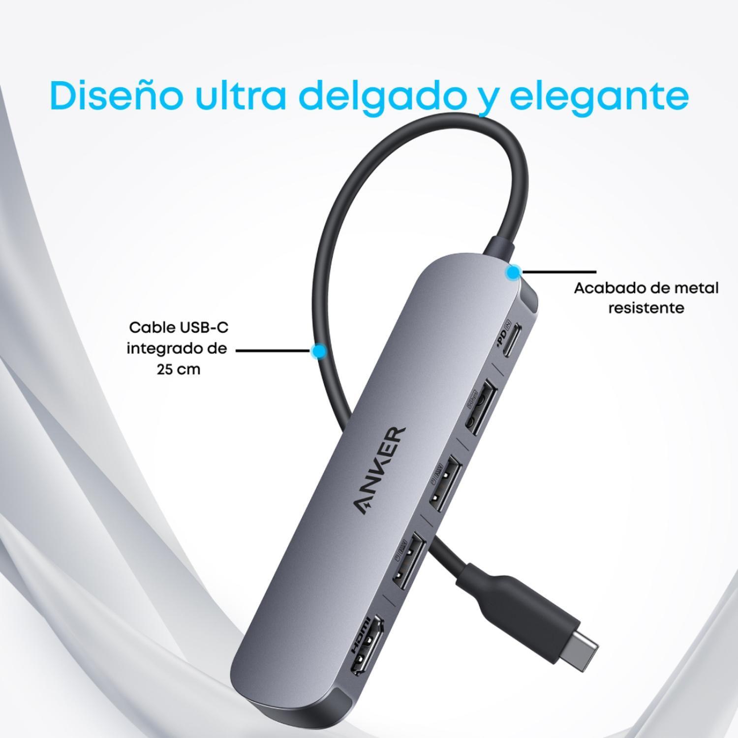 Anker USB-C Hub 5-in-1, 4K HDMI-6