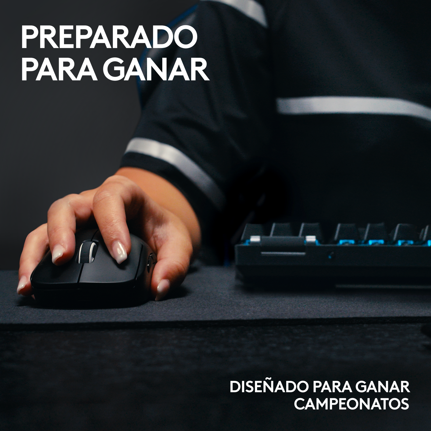Teclado Gamer Inalambrico Logitech G PRO X TKL Lightspeed Negro Ingles-5