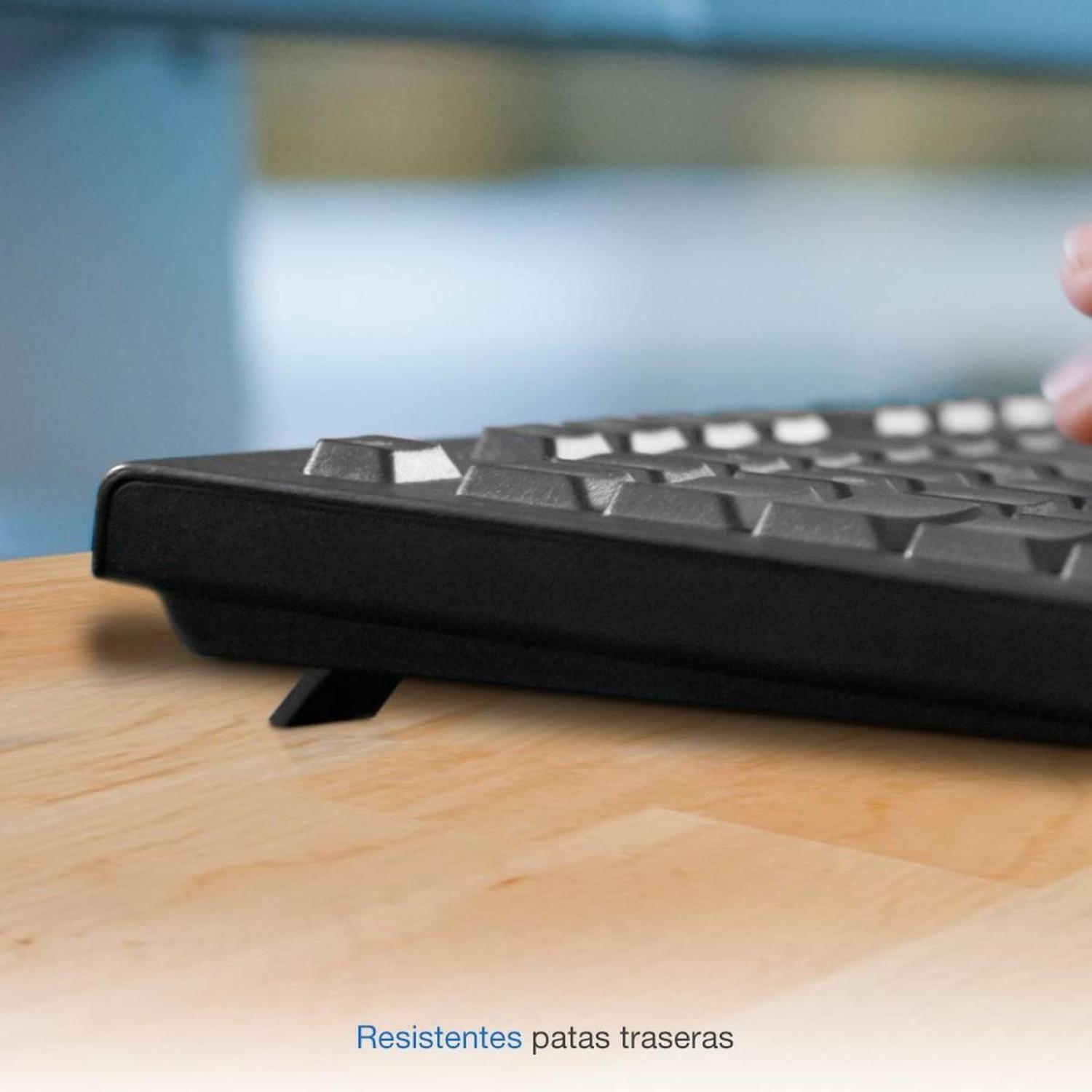 Teclado USB español compacto C/pad numerico Xtech XTH-160S-3
