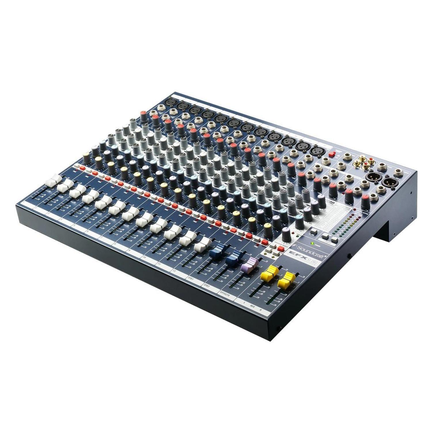 Consola análoga 12 canales con efectos Soundcraft EFX12-1