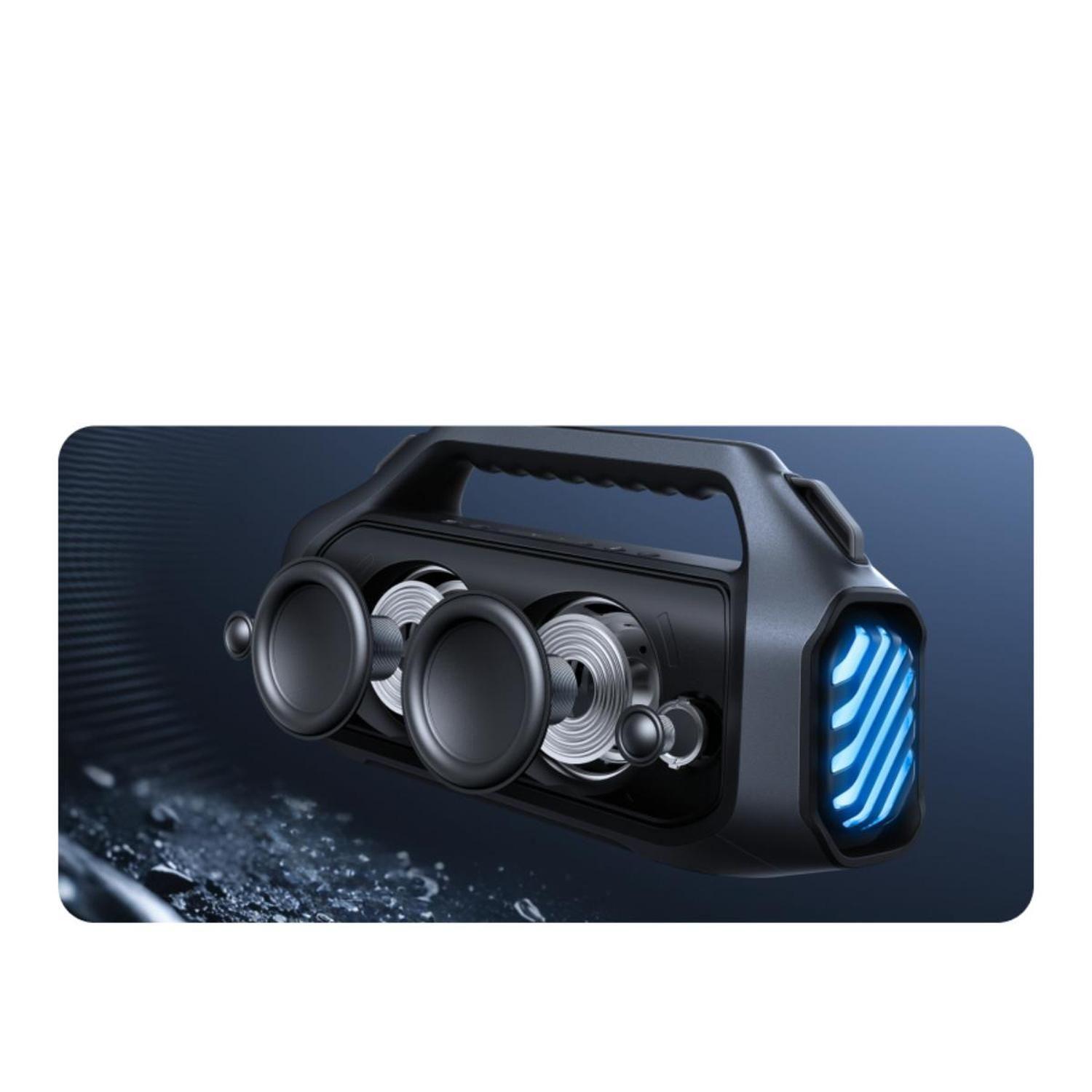 Parlante BT Soundcore Boom 2 plus negra-4