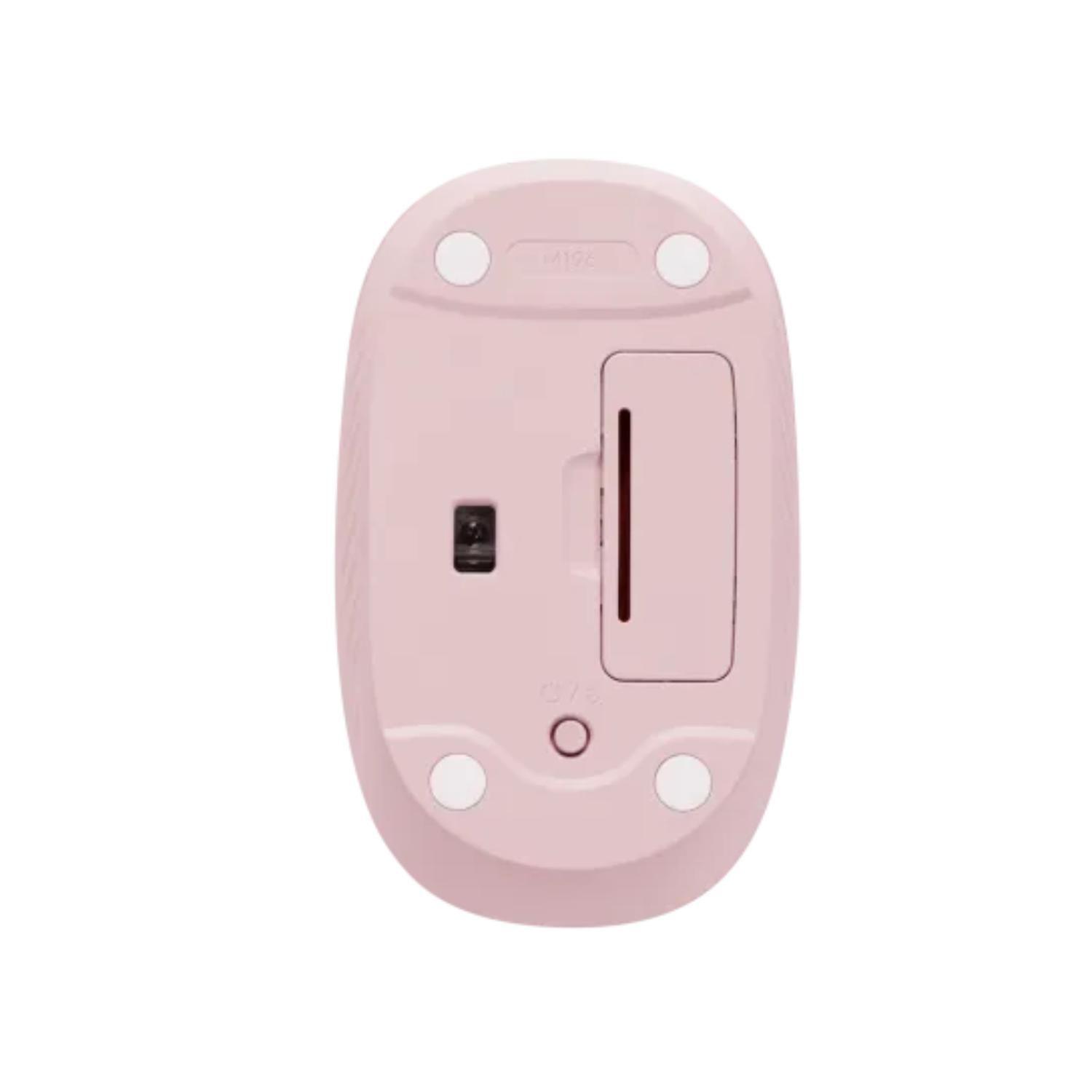 Mouse Bluetooth Logitech M196 Rosado-1