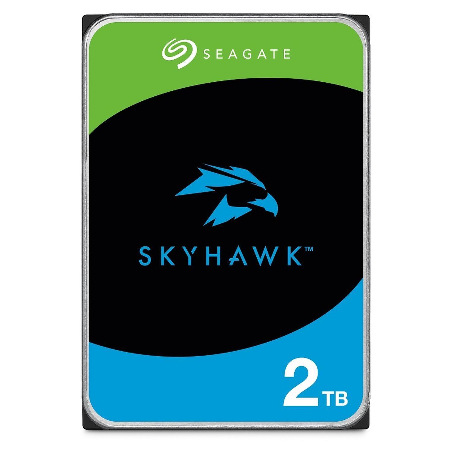 Seagate Disco Duro Interno 2TB SkyHawk 3.5" 5400RPM Sata3 Seguridad-0