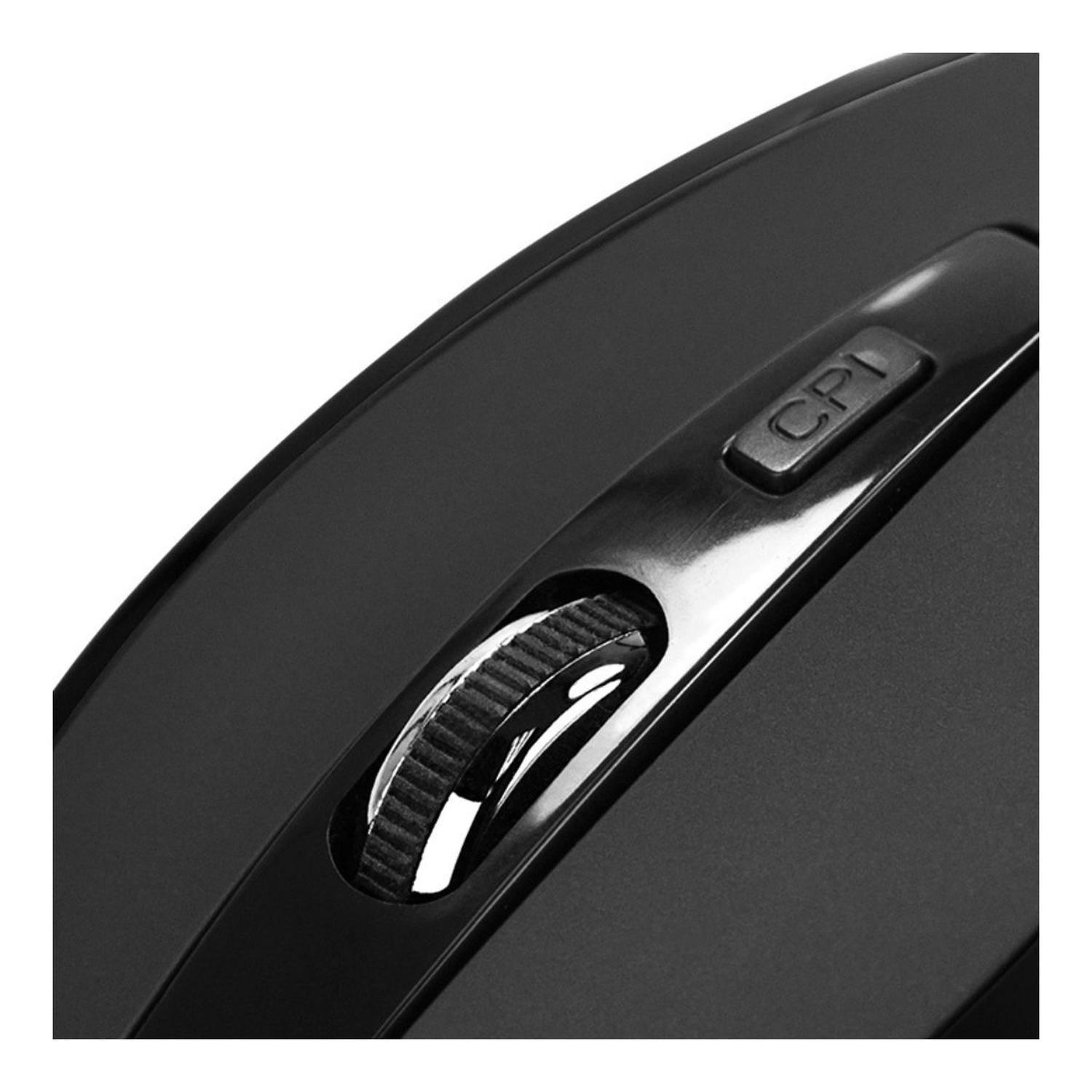 Mouse Inalámbrico KlipXtreme KMW-340 negro-1