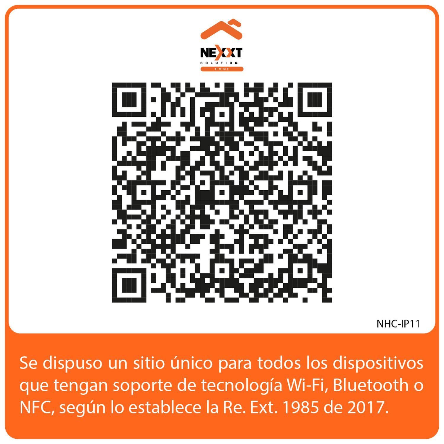 Cámara Wi-Fi interior Nexxt PTZ 2K-5