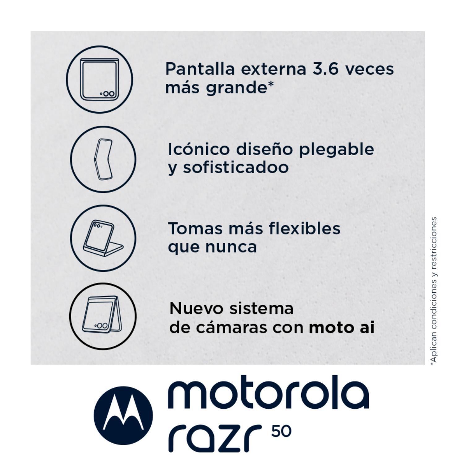 Motorola Razr 50 Gris 12+512GB-1